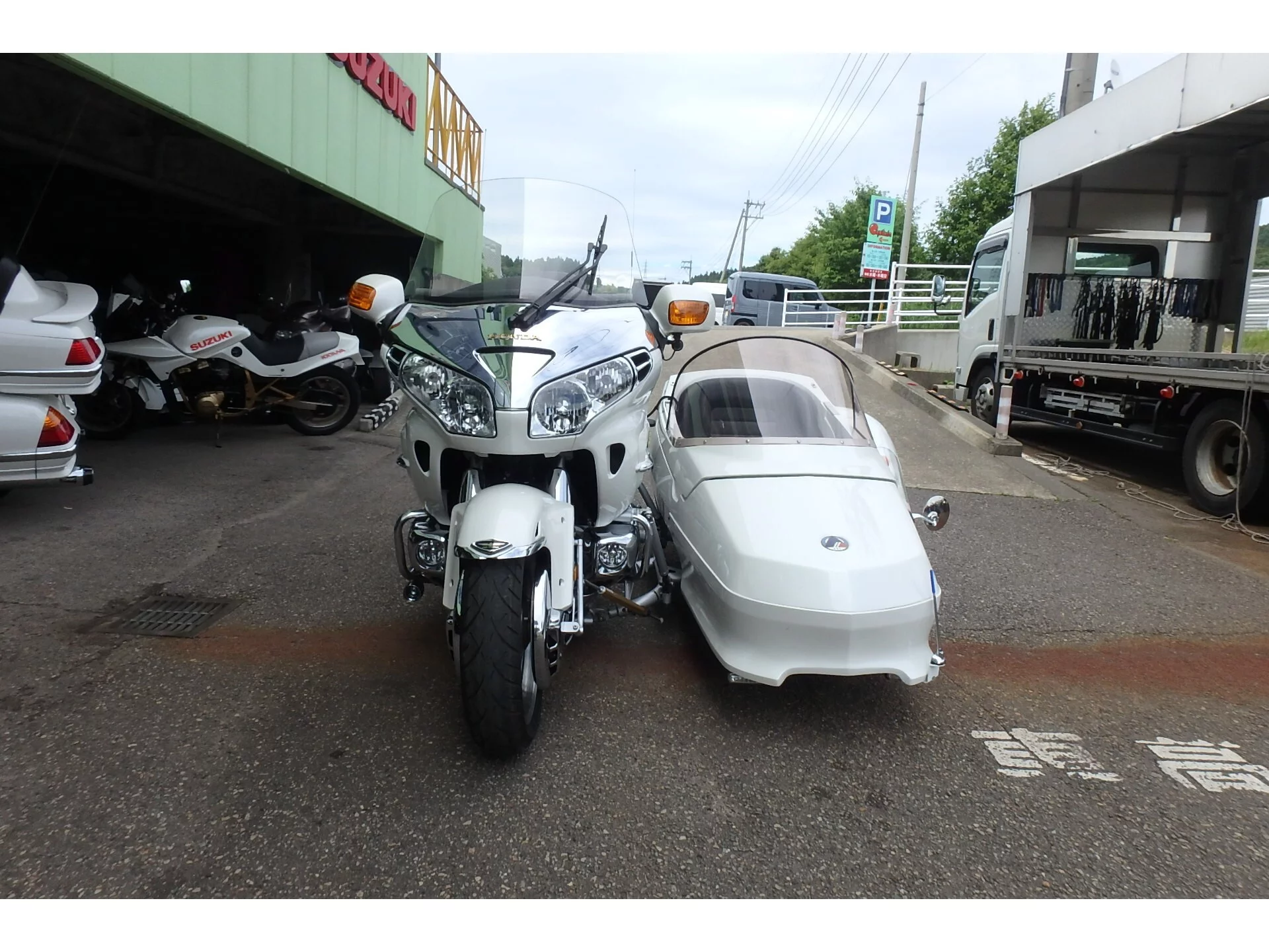 Honda GL1800 SIDE-CAR  с аукциона в Японии