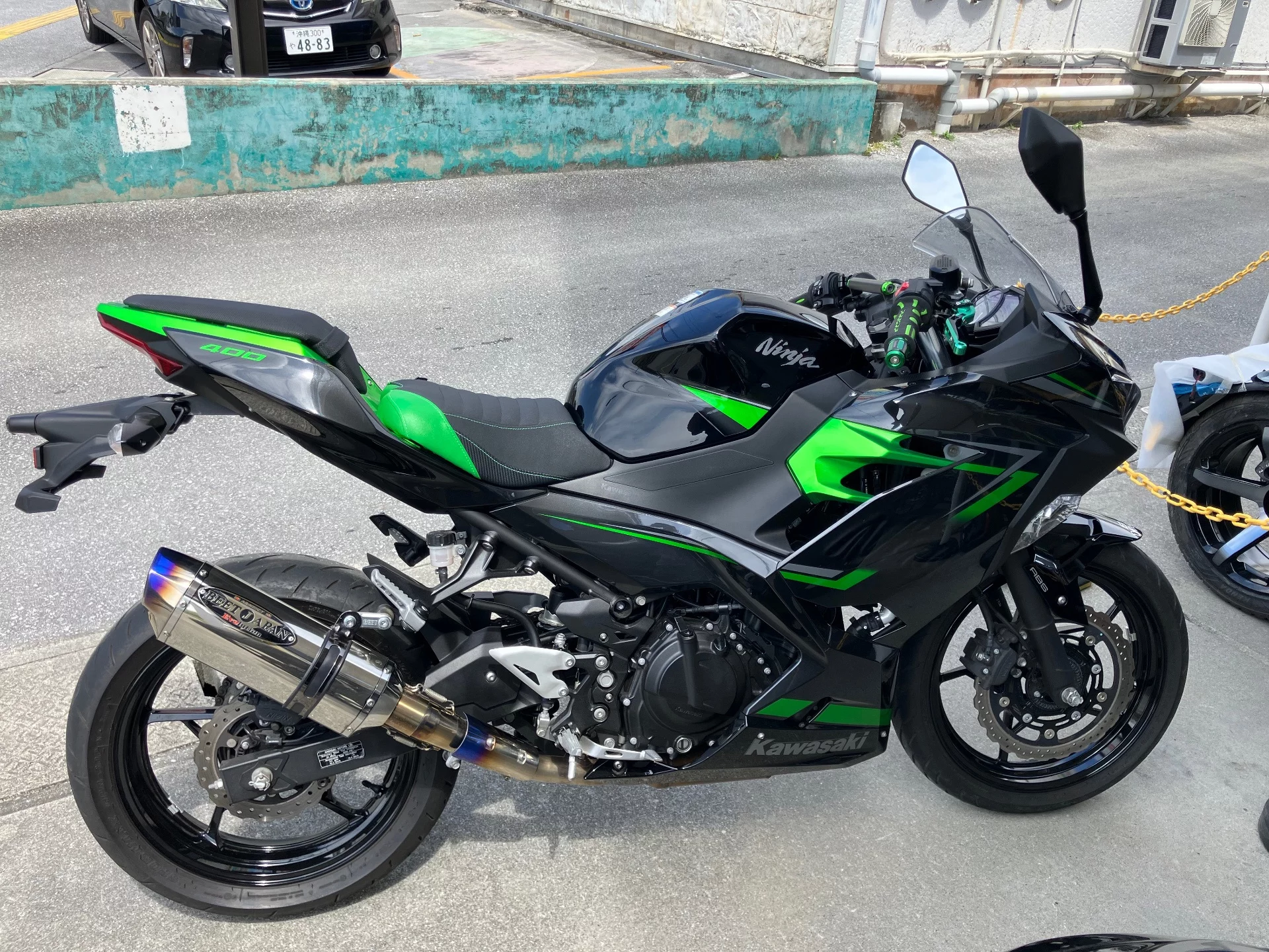 Kawasaki Ninja 400  с аукциона в Японии