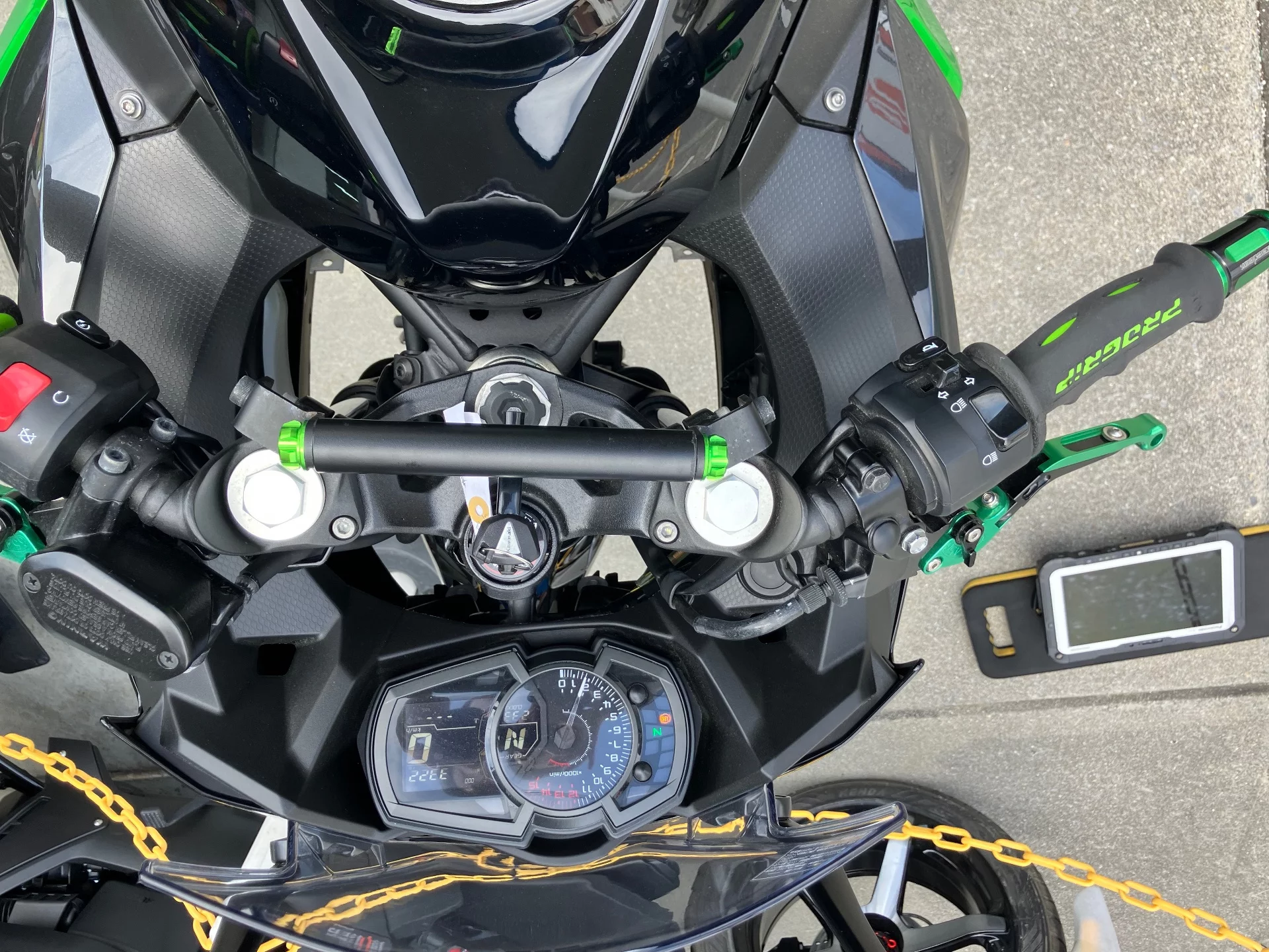 Kawasaki Ninja 400  с аукциона в Японии