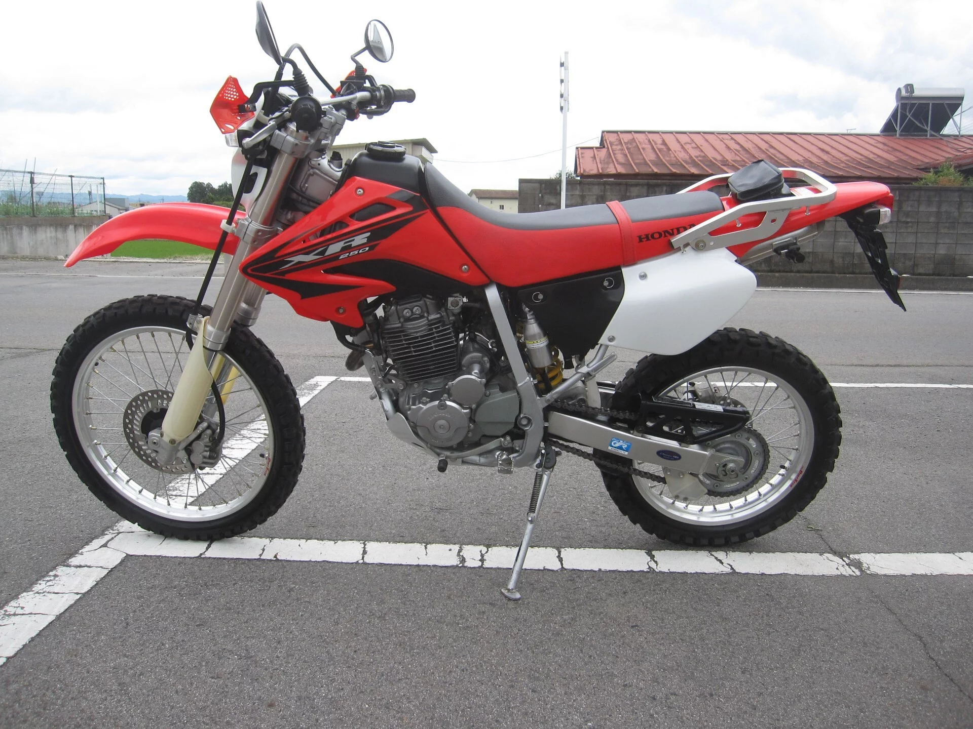 Honda XR250  с аукциона в Японии
