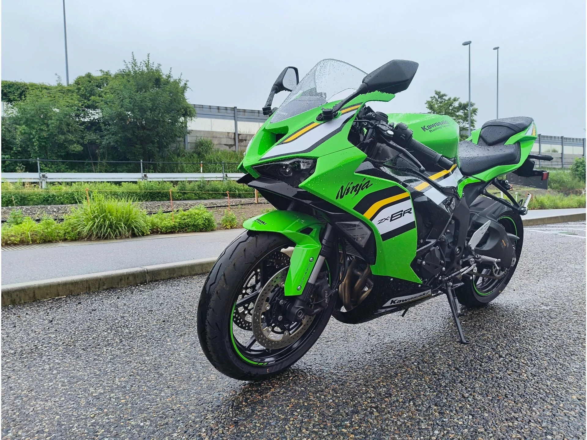 Kawasaki NINJA ZX-6R  с аукциона в Японии