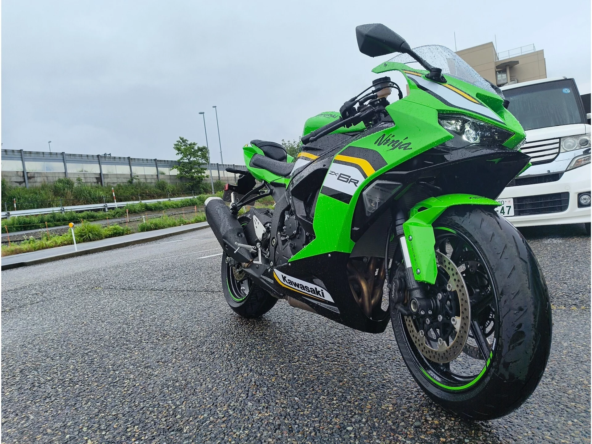 Kawasaki NINJA ZX-6R  с аукциона в Японии