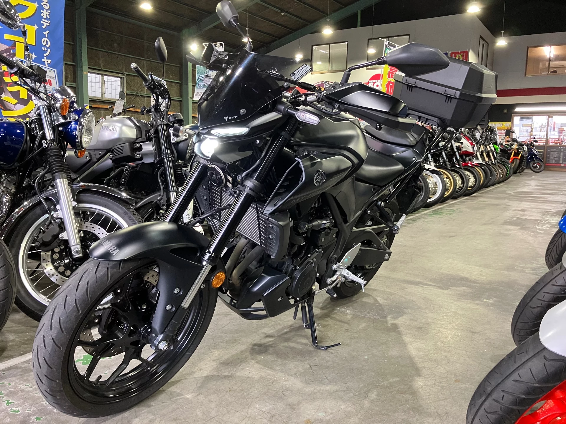 Yamaha MT-03  с аукциона в Японии