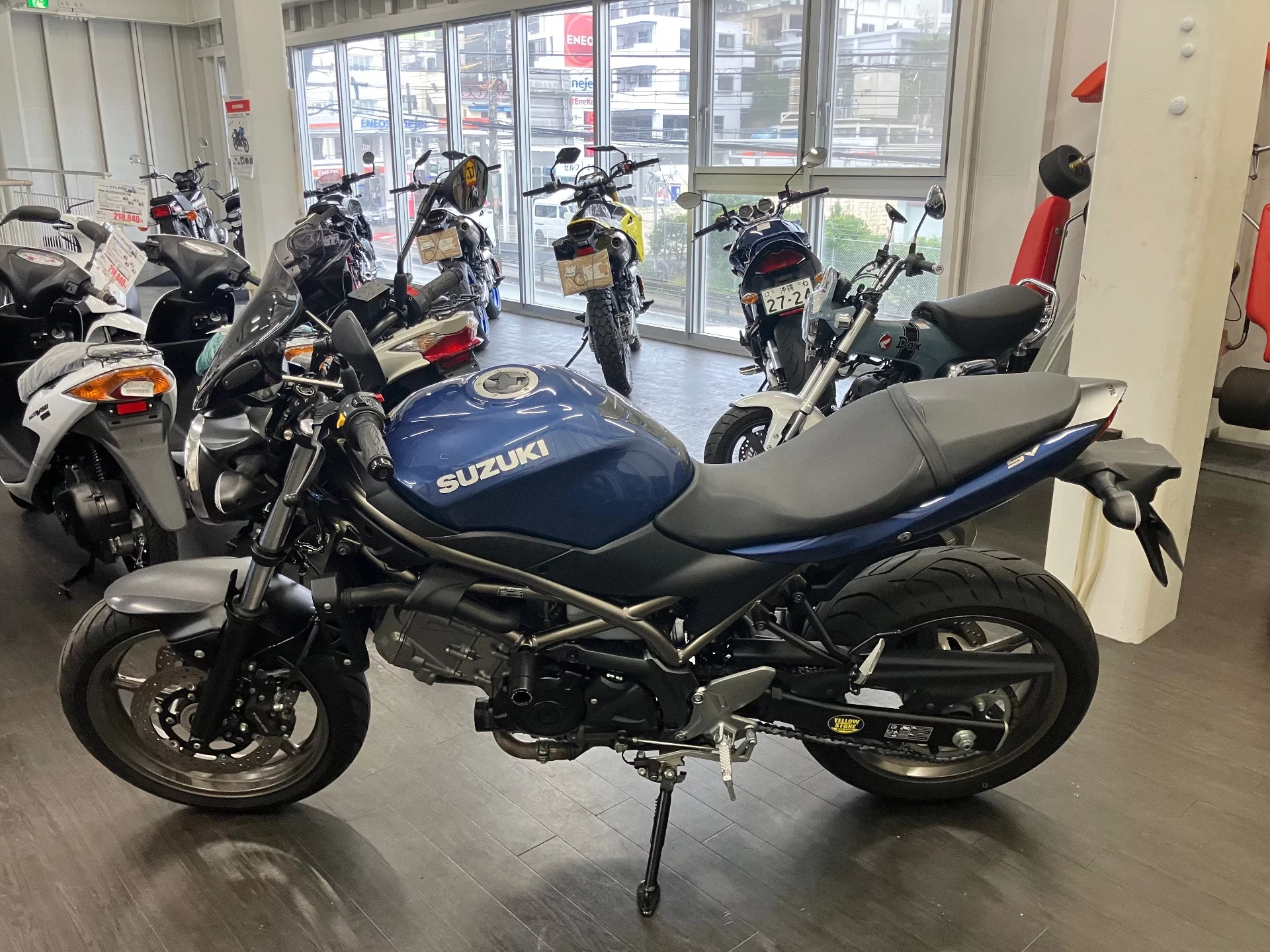 Suzuki SV650 ABS  с аукциона в Японии