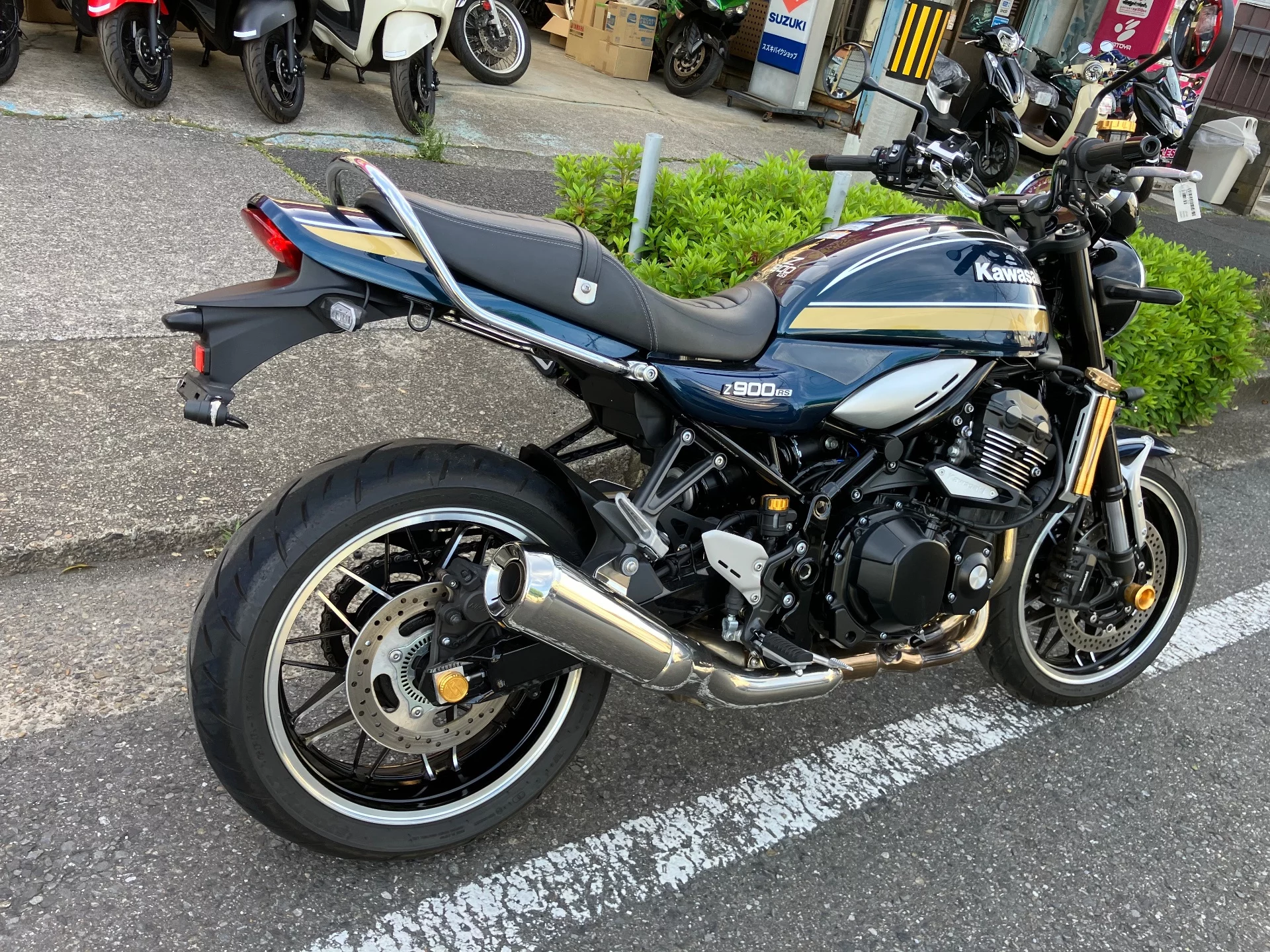 Kawasaki Z900RS  с аукциона в Японии