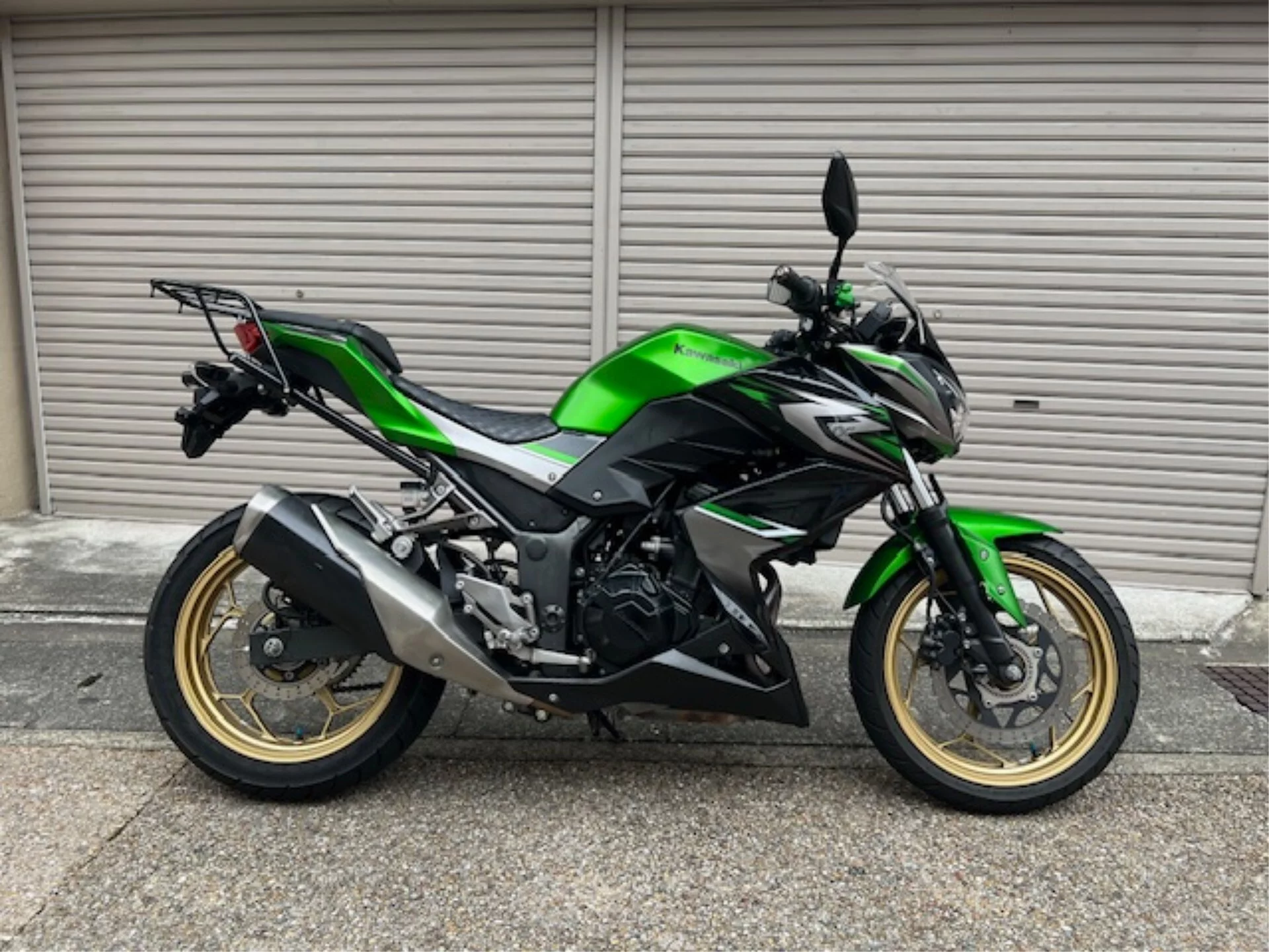 Kawasaki Z250ABS  с аукциона в Японии