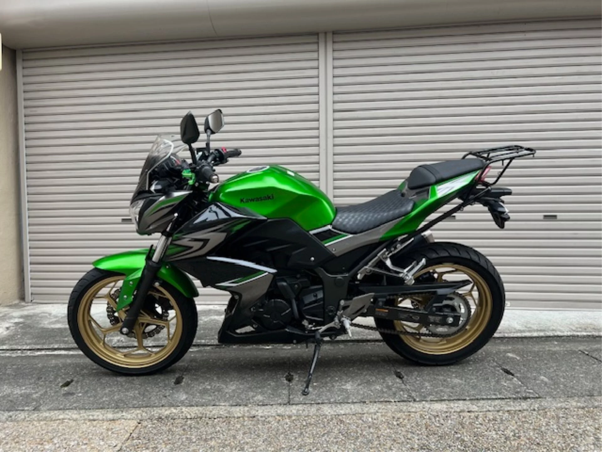 Kawasaki Z250ABS  с аукциона в Японии