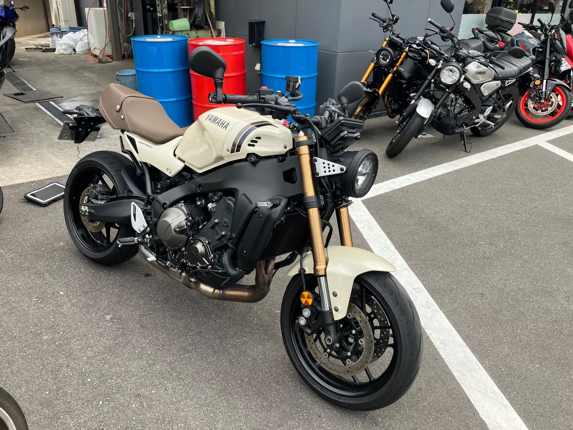 Yamaha XSR900  с аукциона в Японии