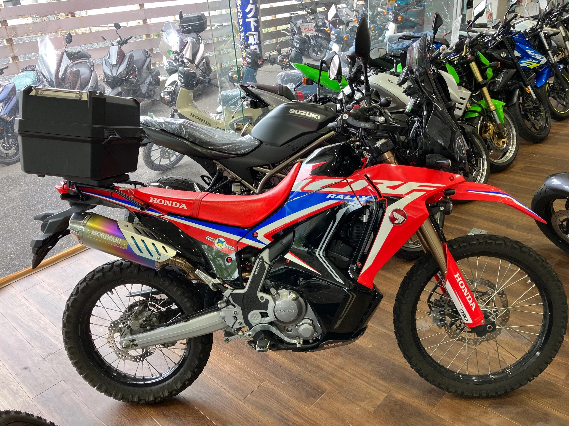 Honda CRF250 RALLY  с аукциона в Японии