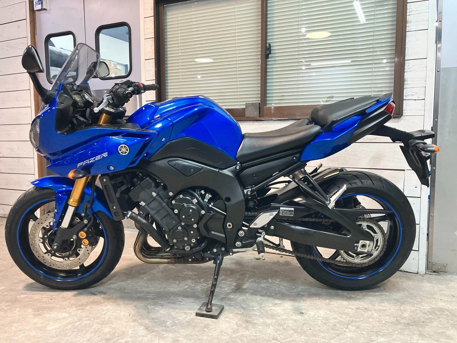 Yamaha FZ8-S  с аукциона в Японии