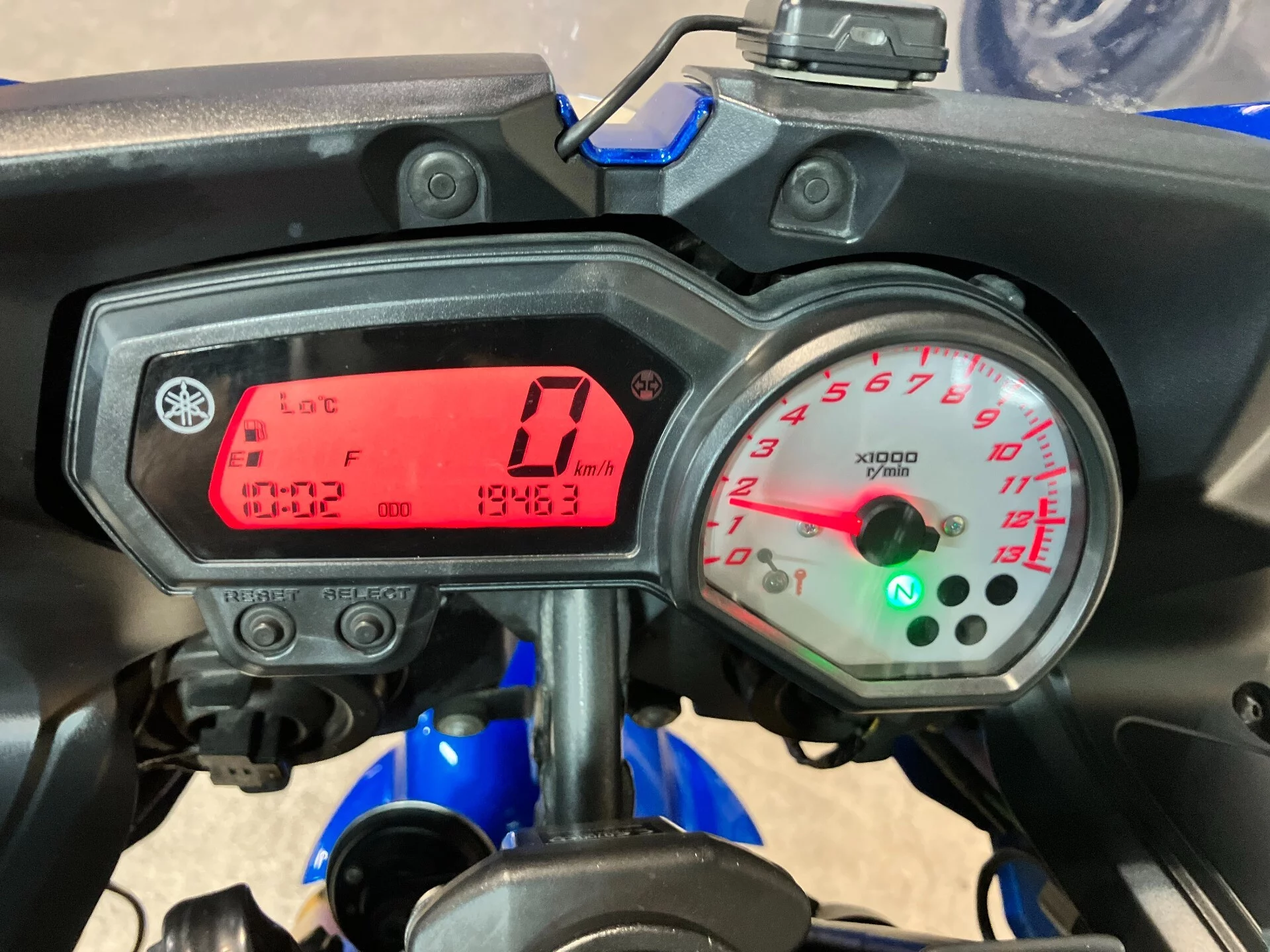 Yamaha FZ8-S  с аукциона в Японии