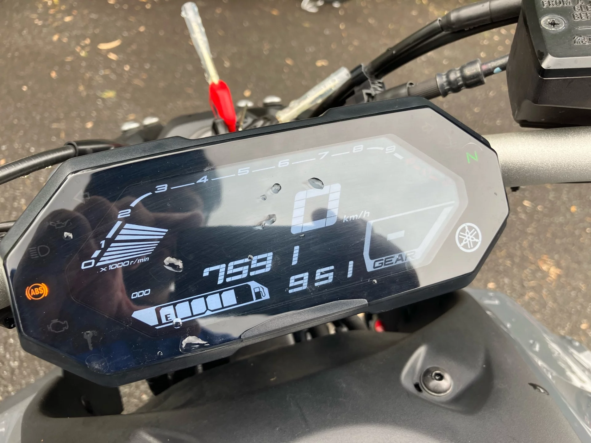 Yamaha MT-07 ABS  с аукциона в Японии