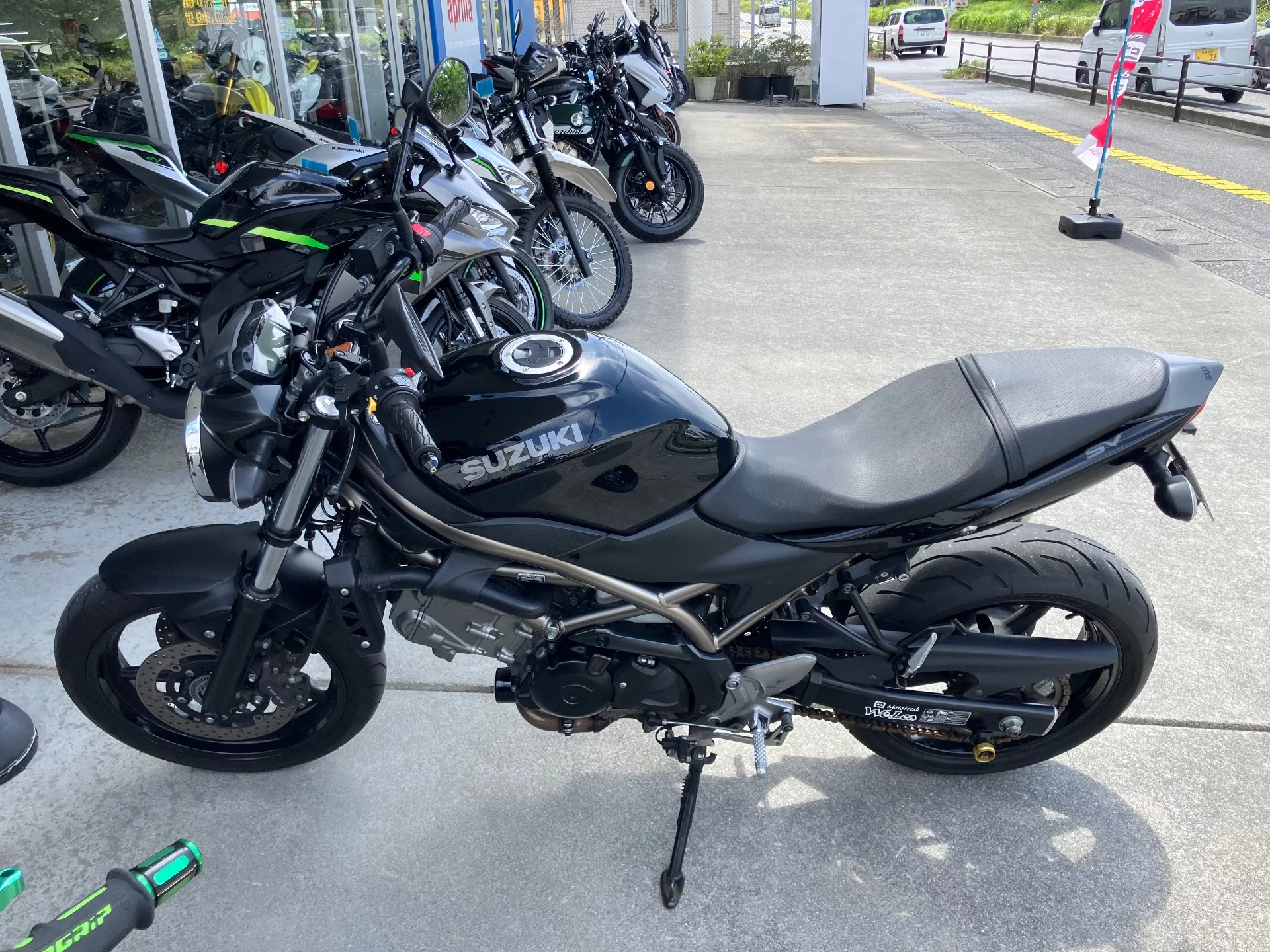 Suzuki SV650 ABS  с аукциона в Японии