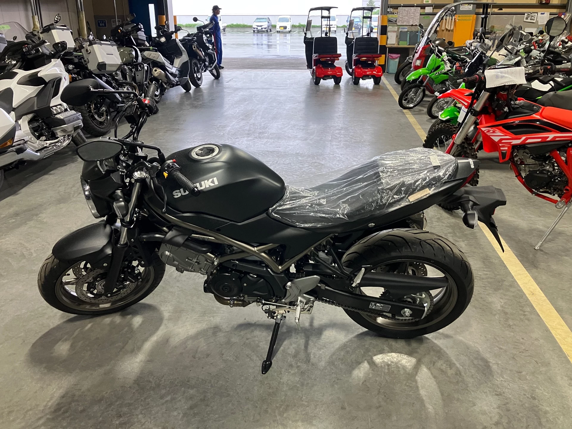 Suzuki SV650 ABS  с аукциона в Японии