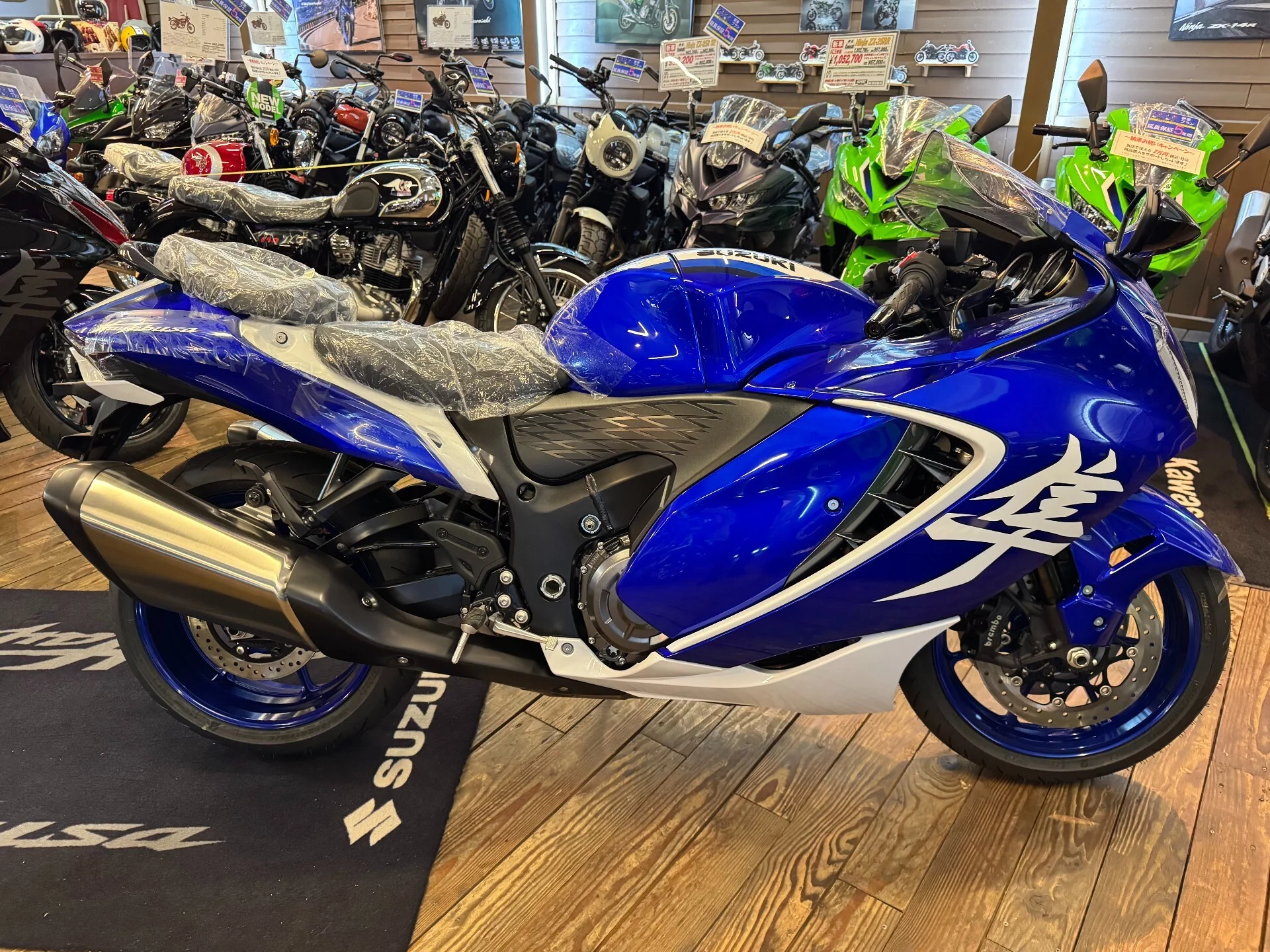 Suzuki Hayabusa SE  с аукциона в Японии