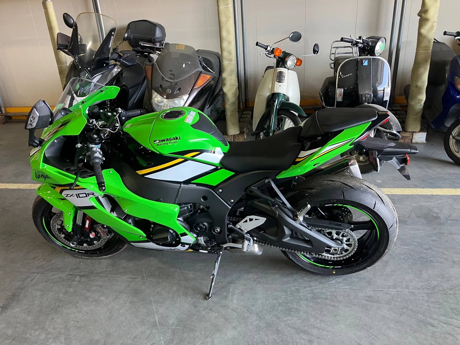 Kawasaki NINJA ZX-10R  с аукциона в Японии