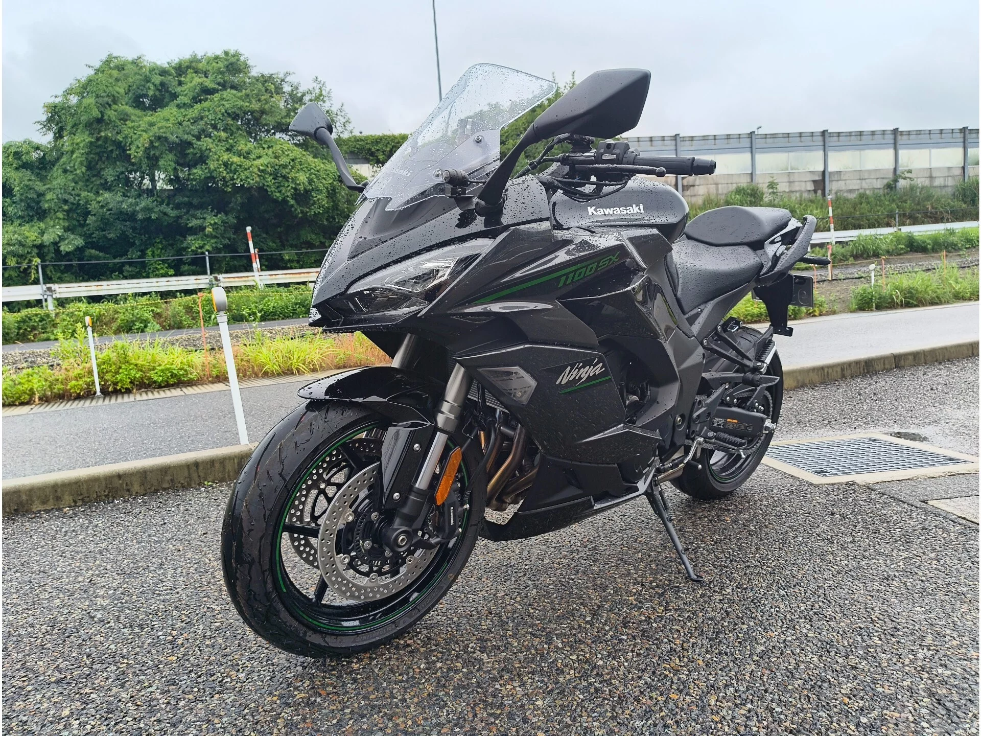 Kawasaki Ninja 1100SX  с аукциона в Японии
