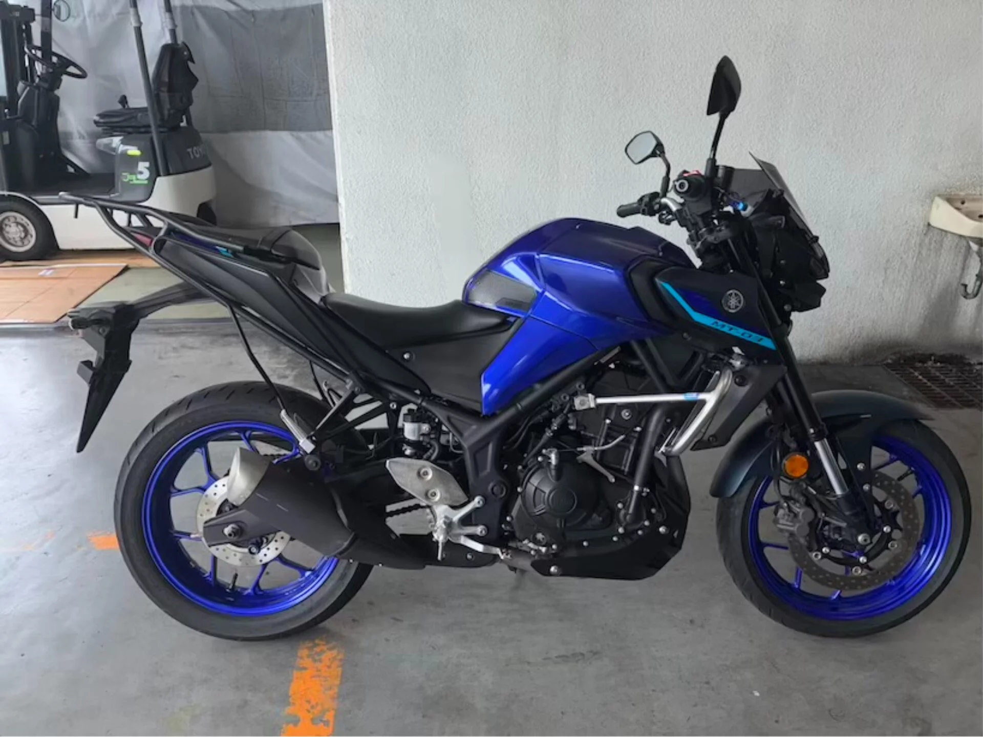 Yamaha MT-03  с аукциона в Японии