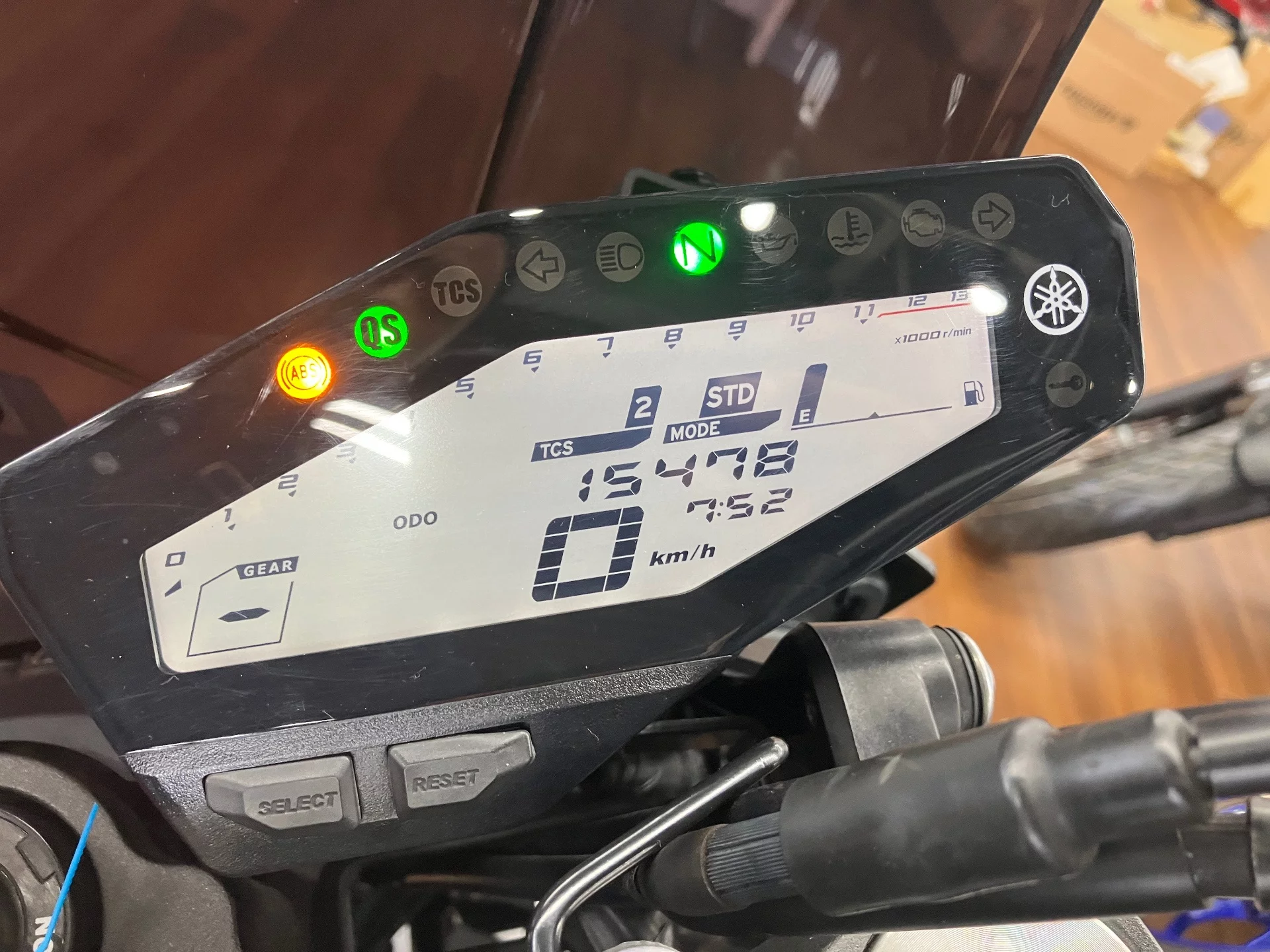 Yamaha MT-09 ABS  с аукциона в Японии