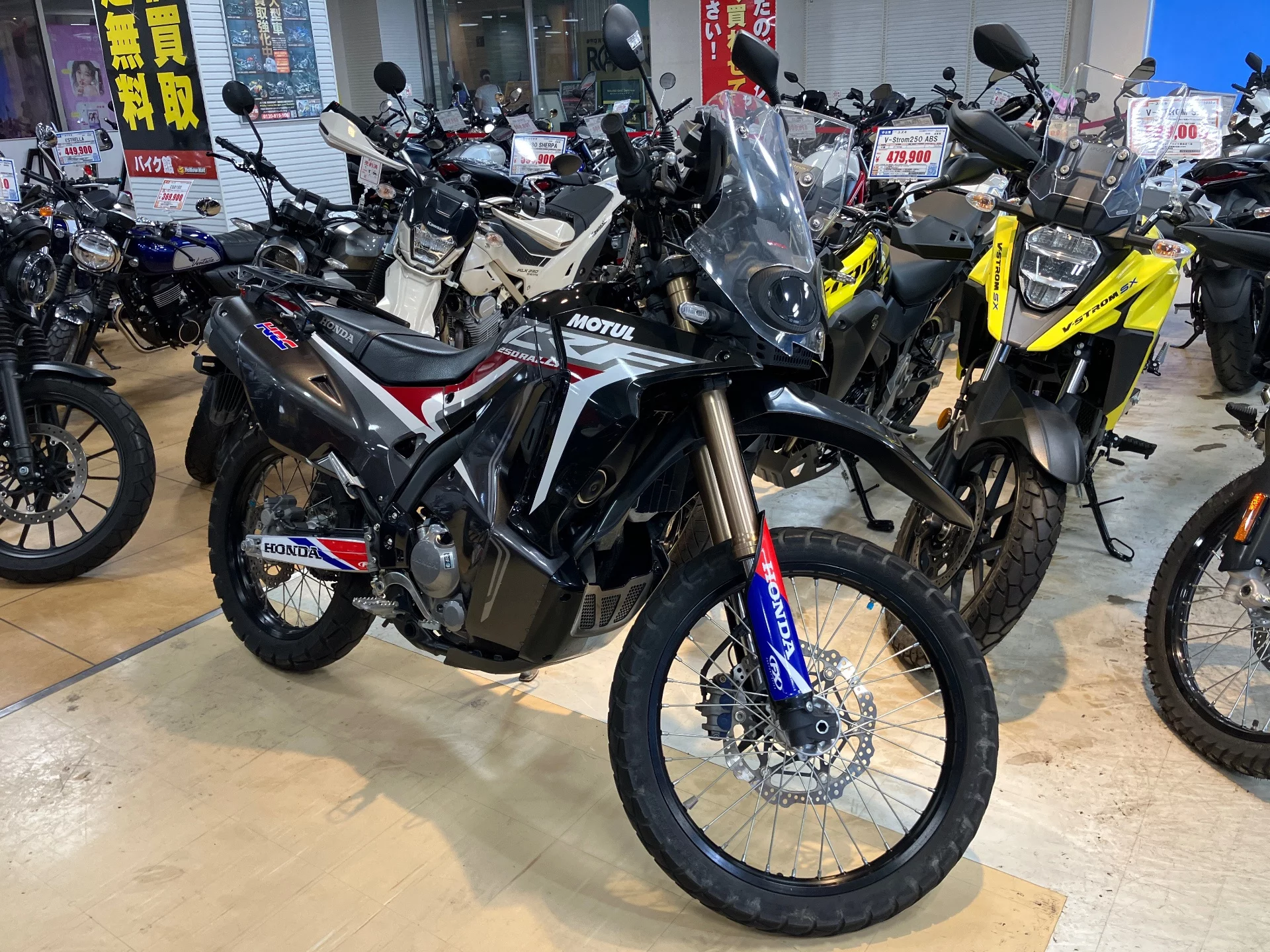 Honda CRF250 RALLY LD ABS  с аукциона в Японии