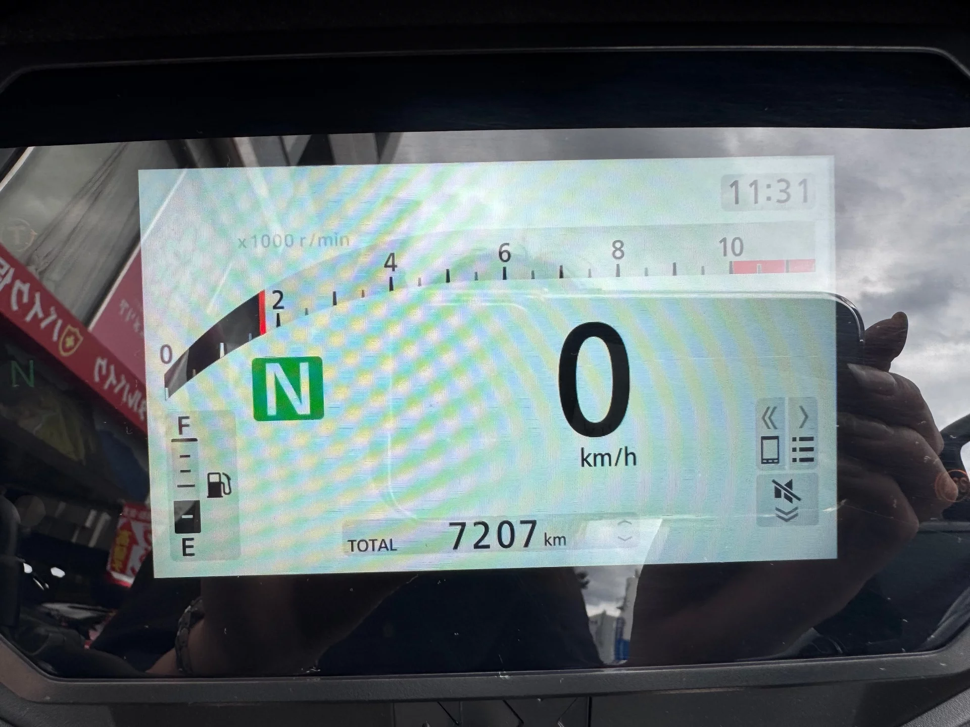 Honda NX400  с аукциона в Японии