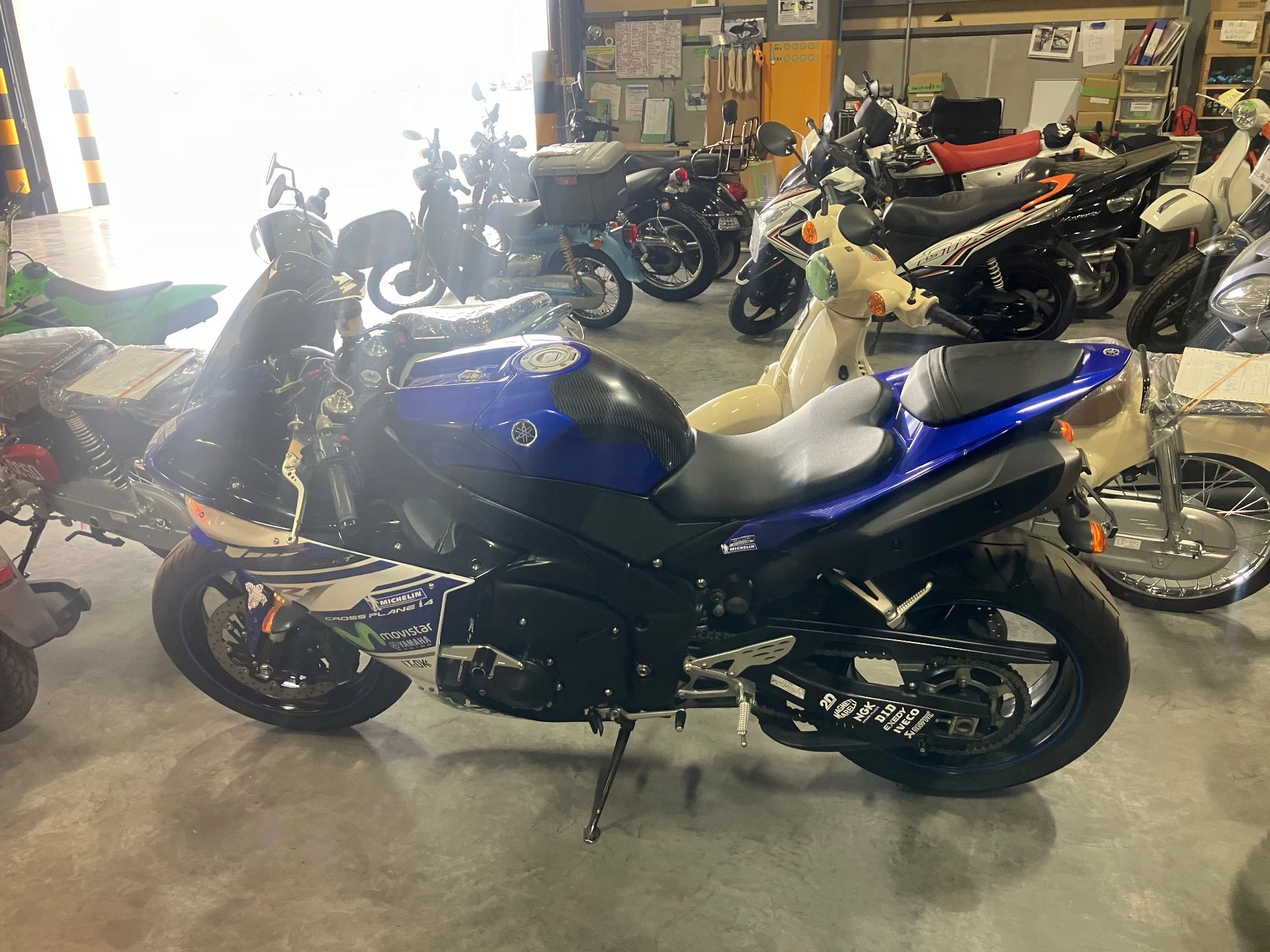 Yamaha YZF-R1  с аукциона в Японии