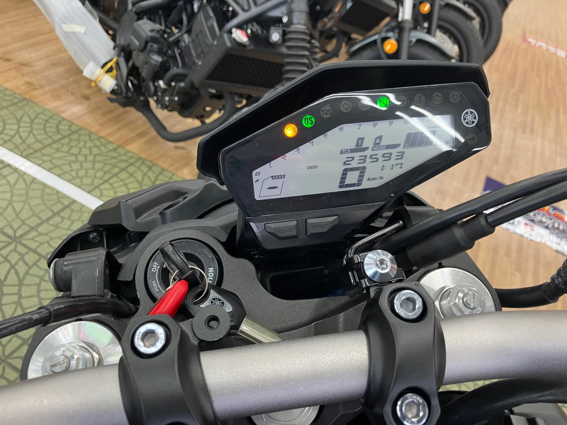 Yamaha MT-09 ABS  с аукциона в Японии