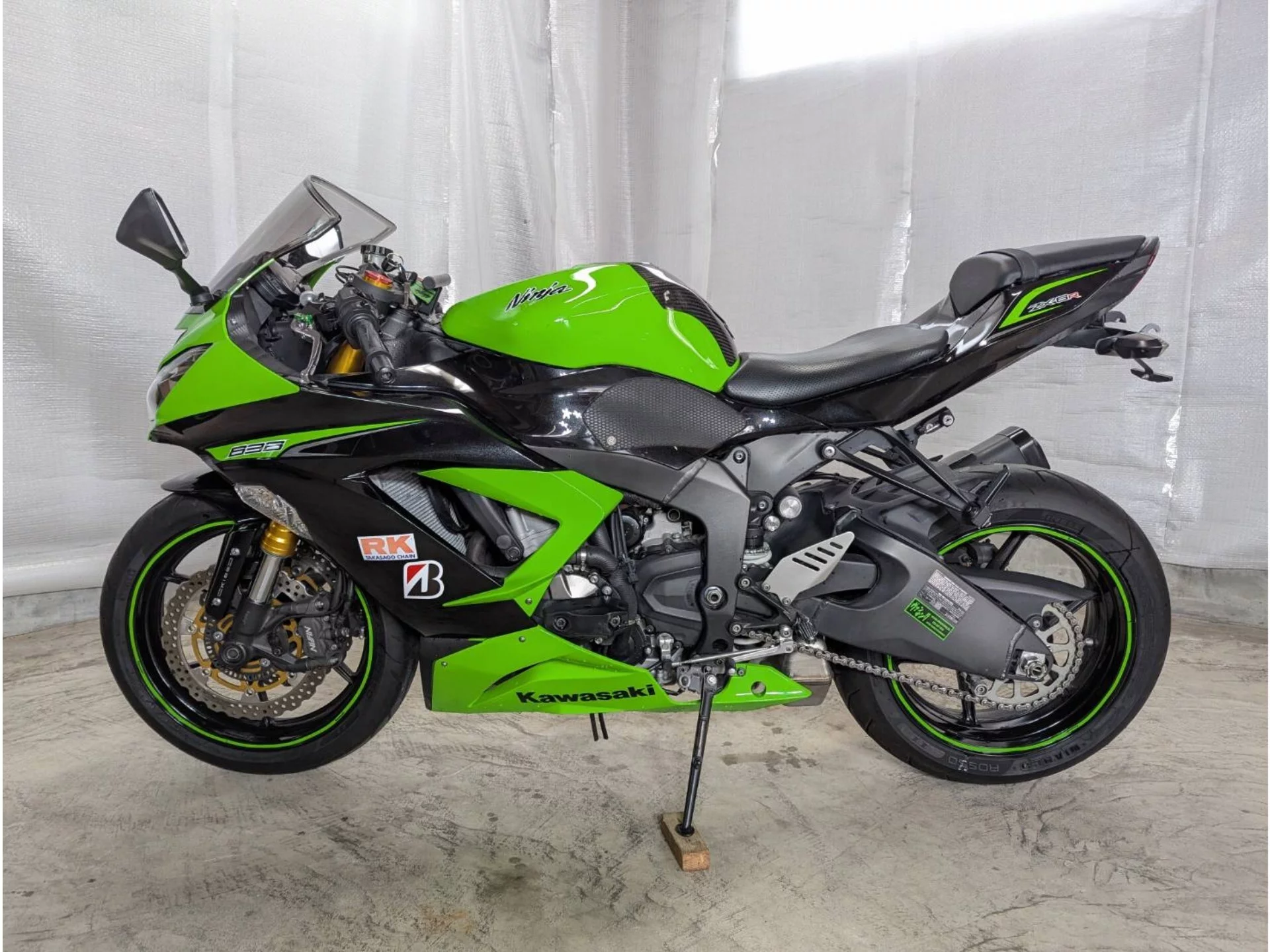 Kawasaki NINJA ZX-6R  с аукциона в Японии