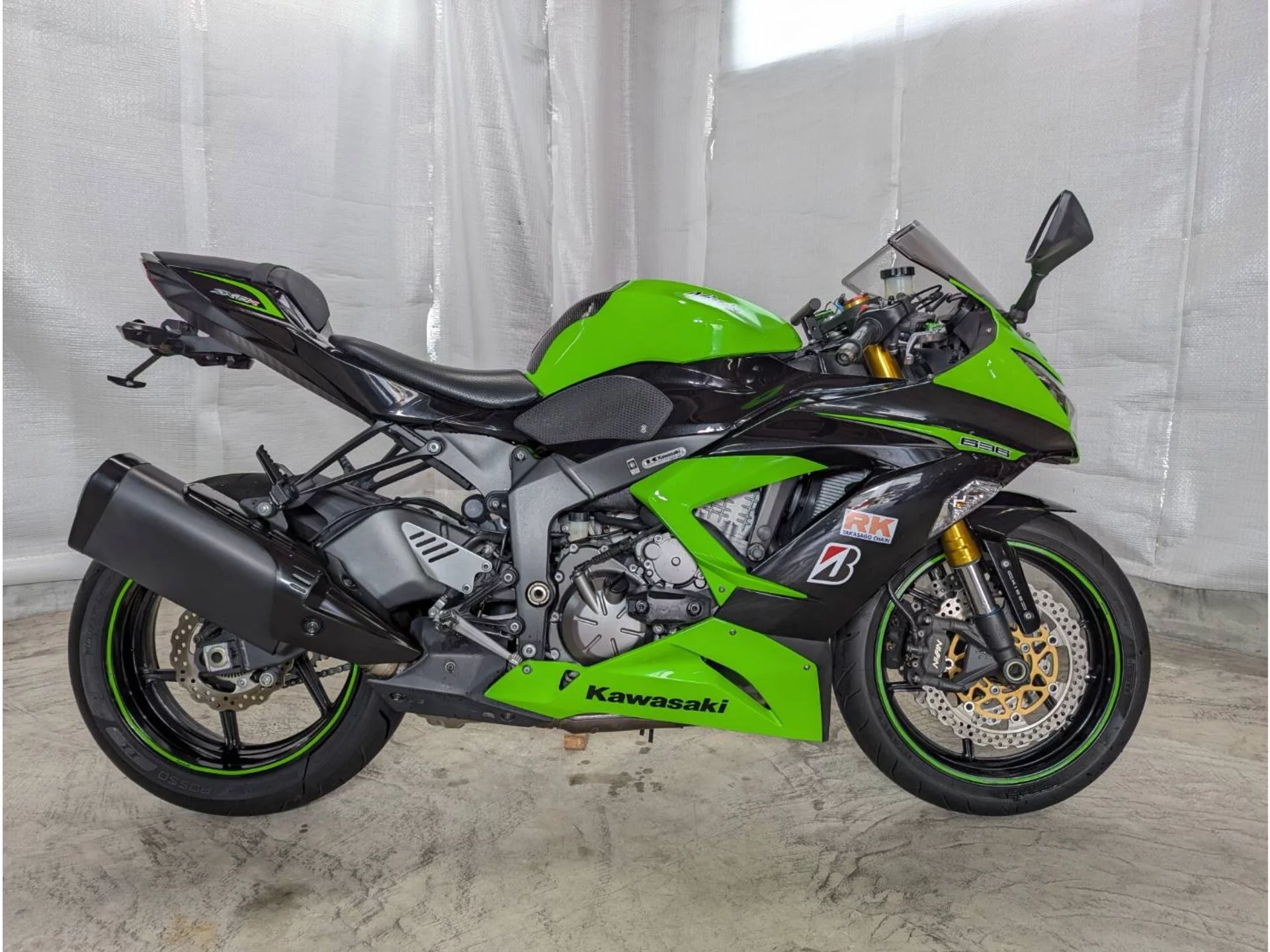 Kawasaki NINJA ZX-6R  с аукциона в Японии