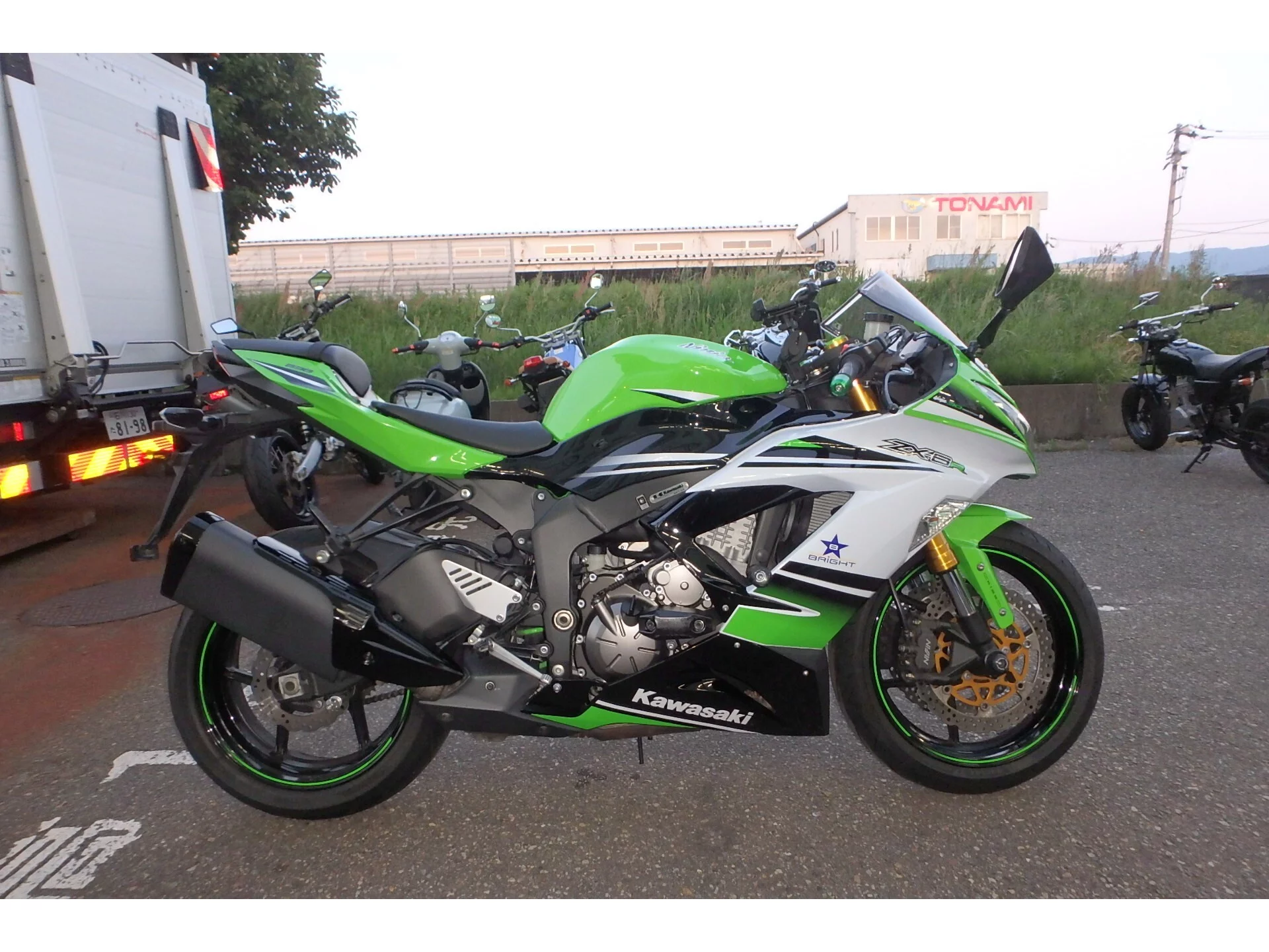 Kawasaki NINJA ZX-6R  с аукциона в Японии