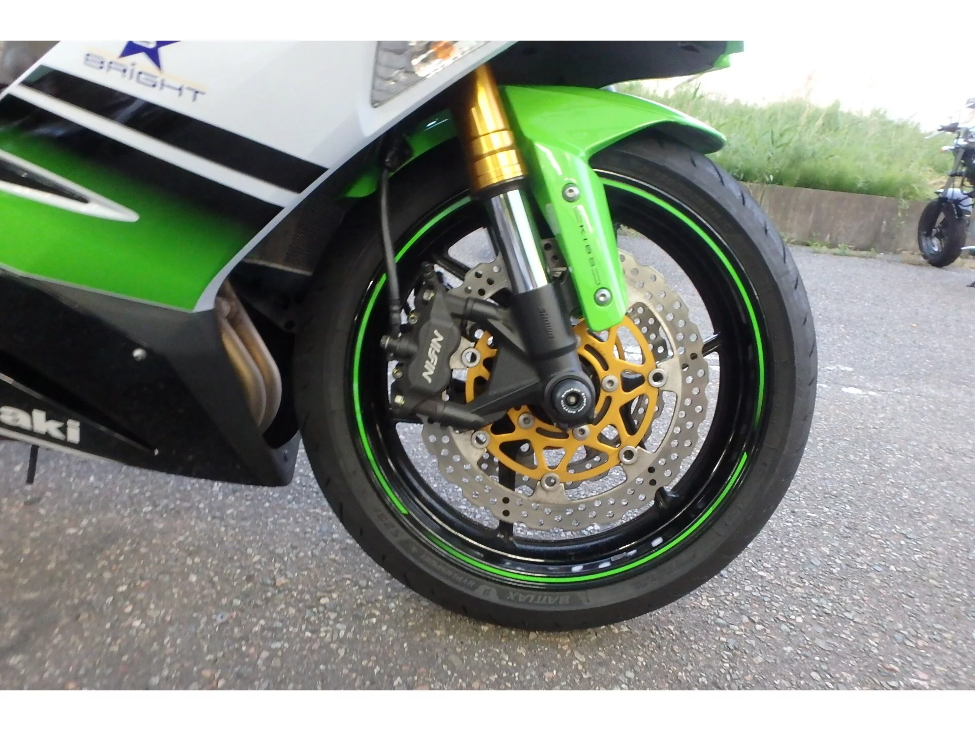 Kawasaki NINJA ZX-6R  с аукциона в Японии