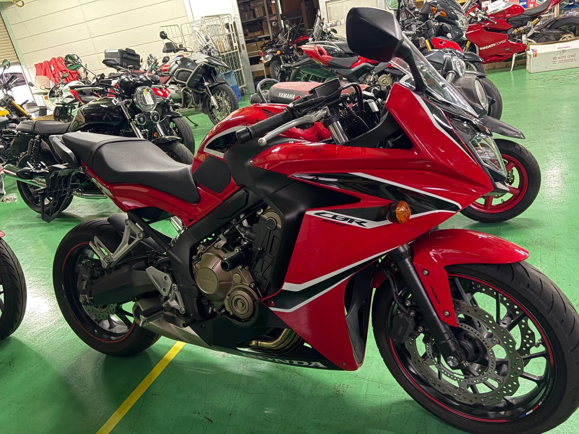 Honda CBR650F  с аукциона в Японии