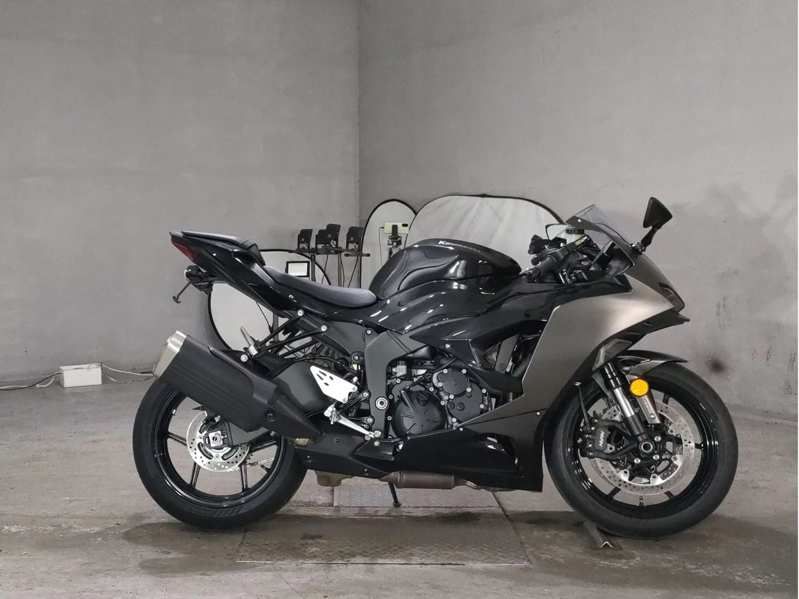 Kawasaki ZX-6R  с аукциона в Японии