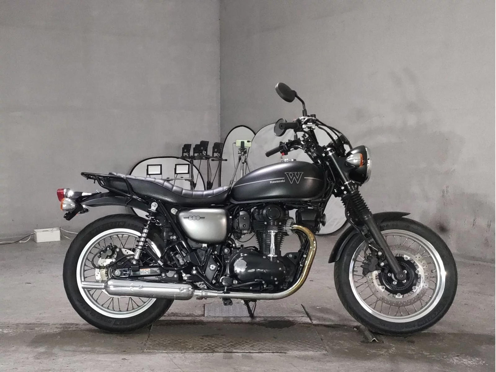 Kawasaki W800  с аукциона в Японии