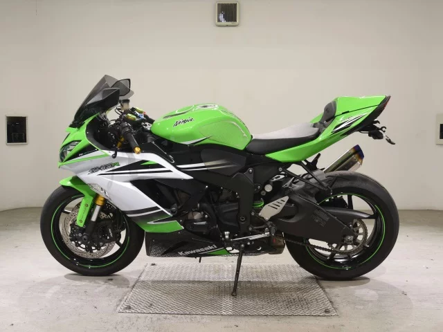 Kawasaki ZX-6RA  с аукциона в Японии