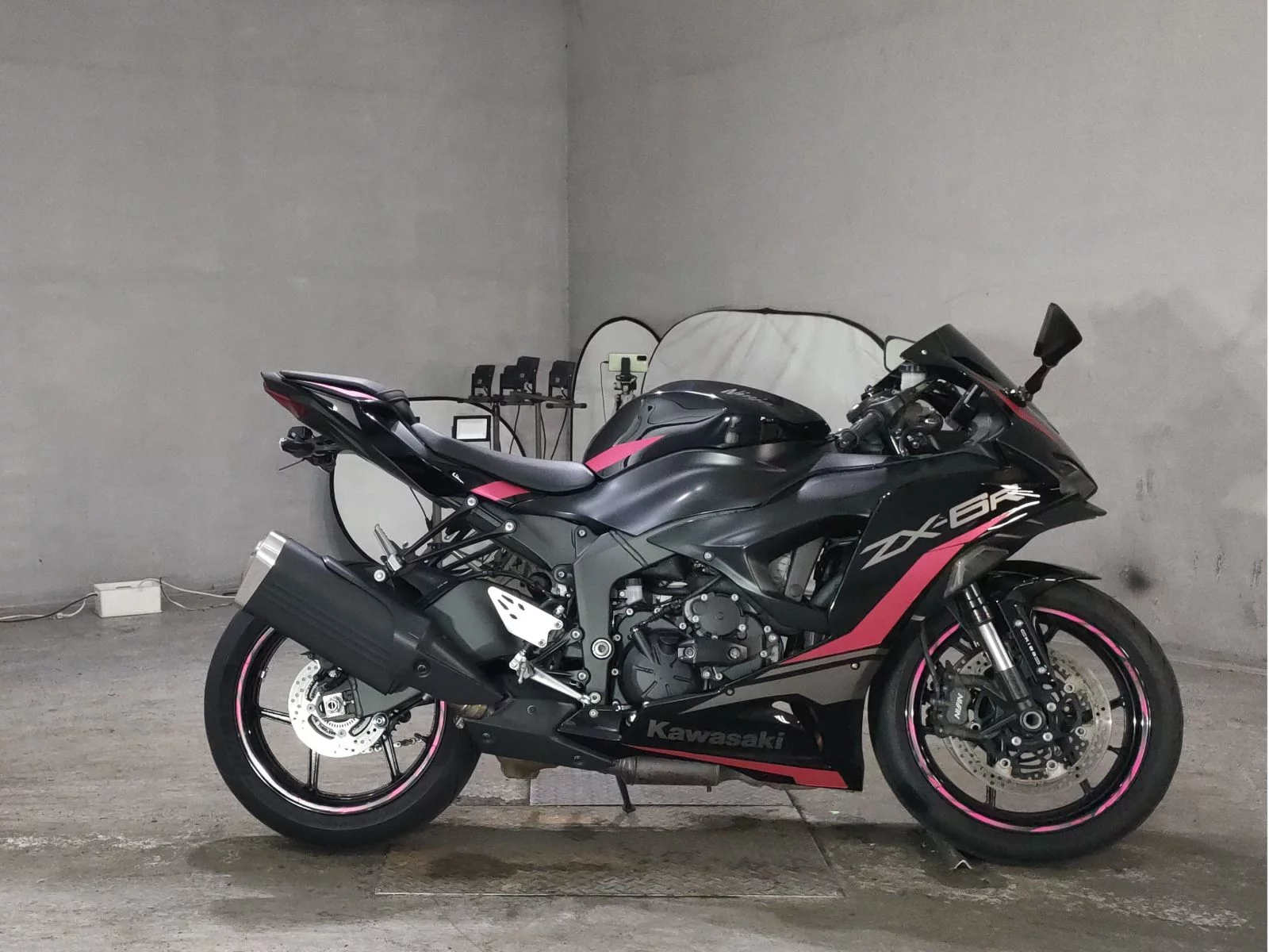Kawasaki ZX-6R  с аукциона в Японии