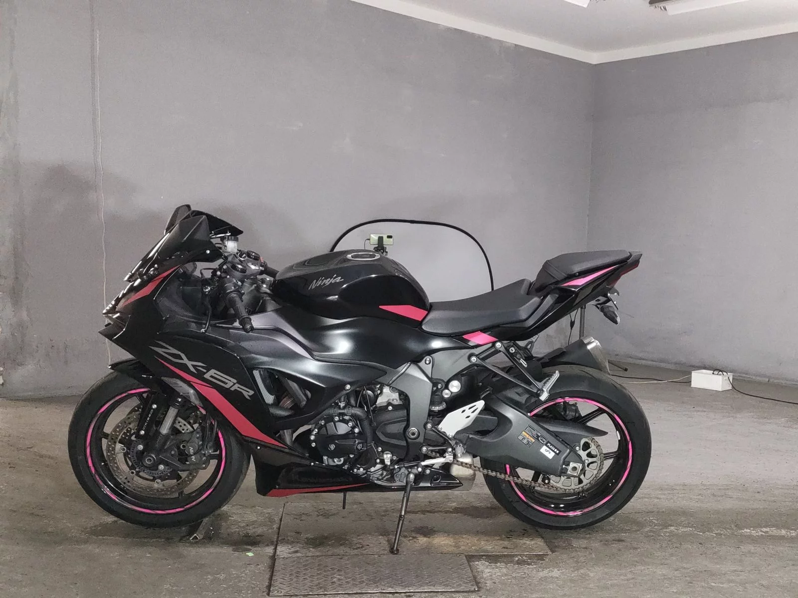 Kawasaki ZX-6R  с аукциона в Японии