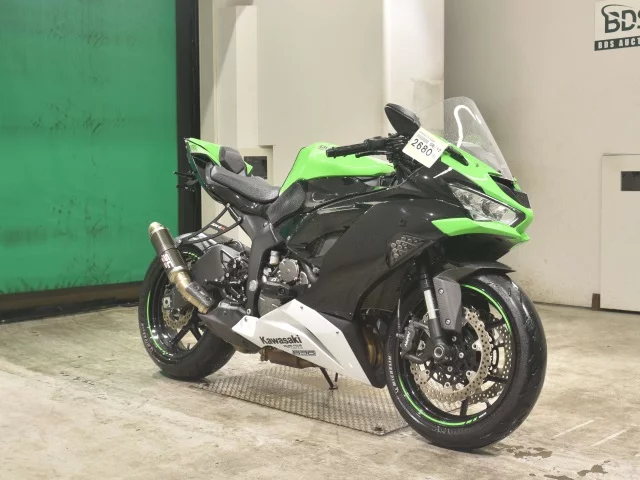 Kawasaki ZX-6RA  с аукциона в Японии