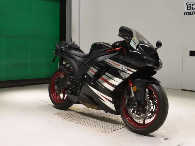 Kawasaki ZX-6R  с аукциона в Японии