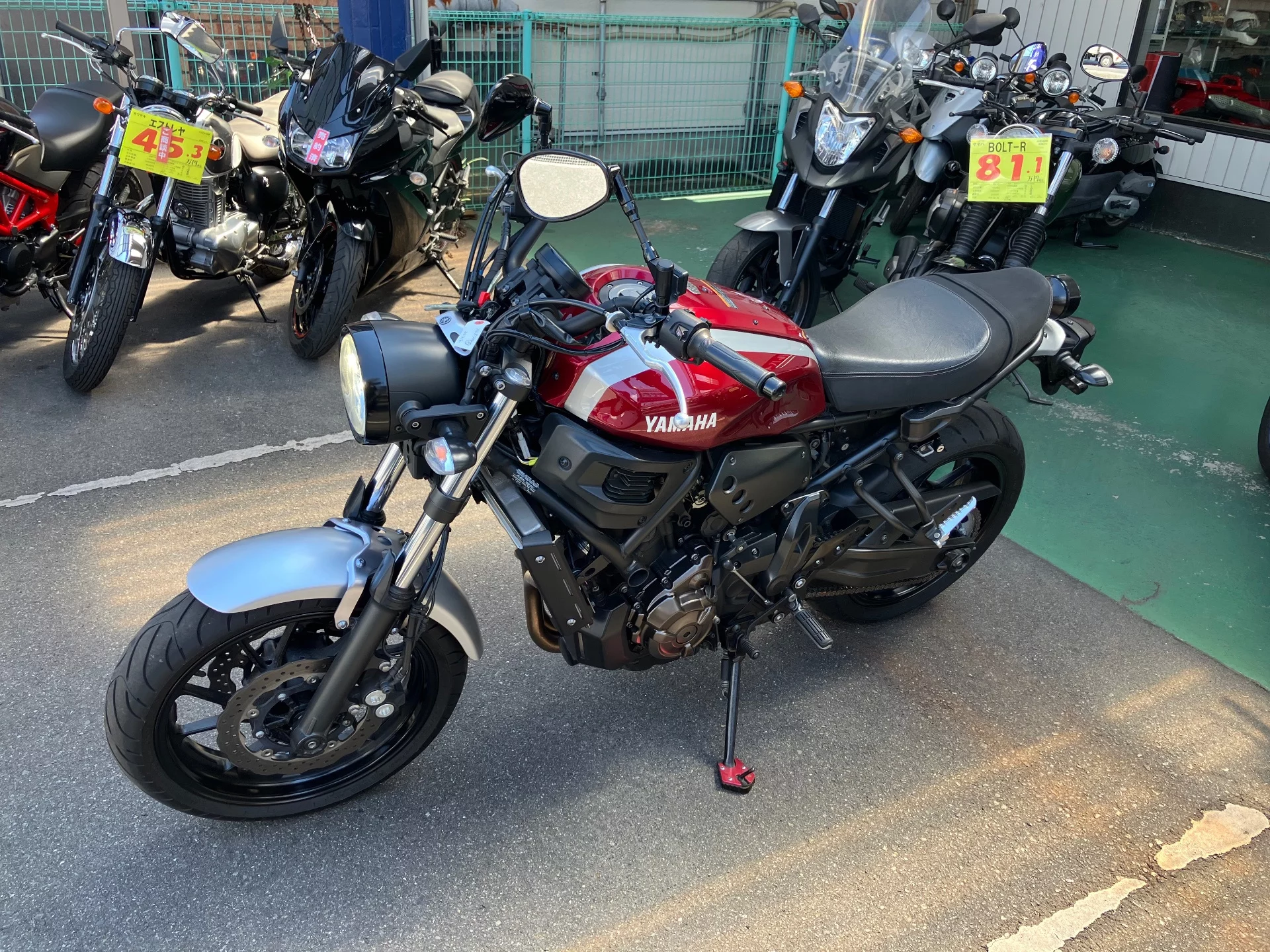 Yamaha XSR700  с аукциона в Японии
