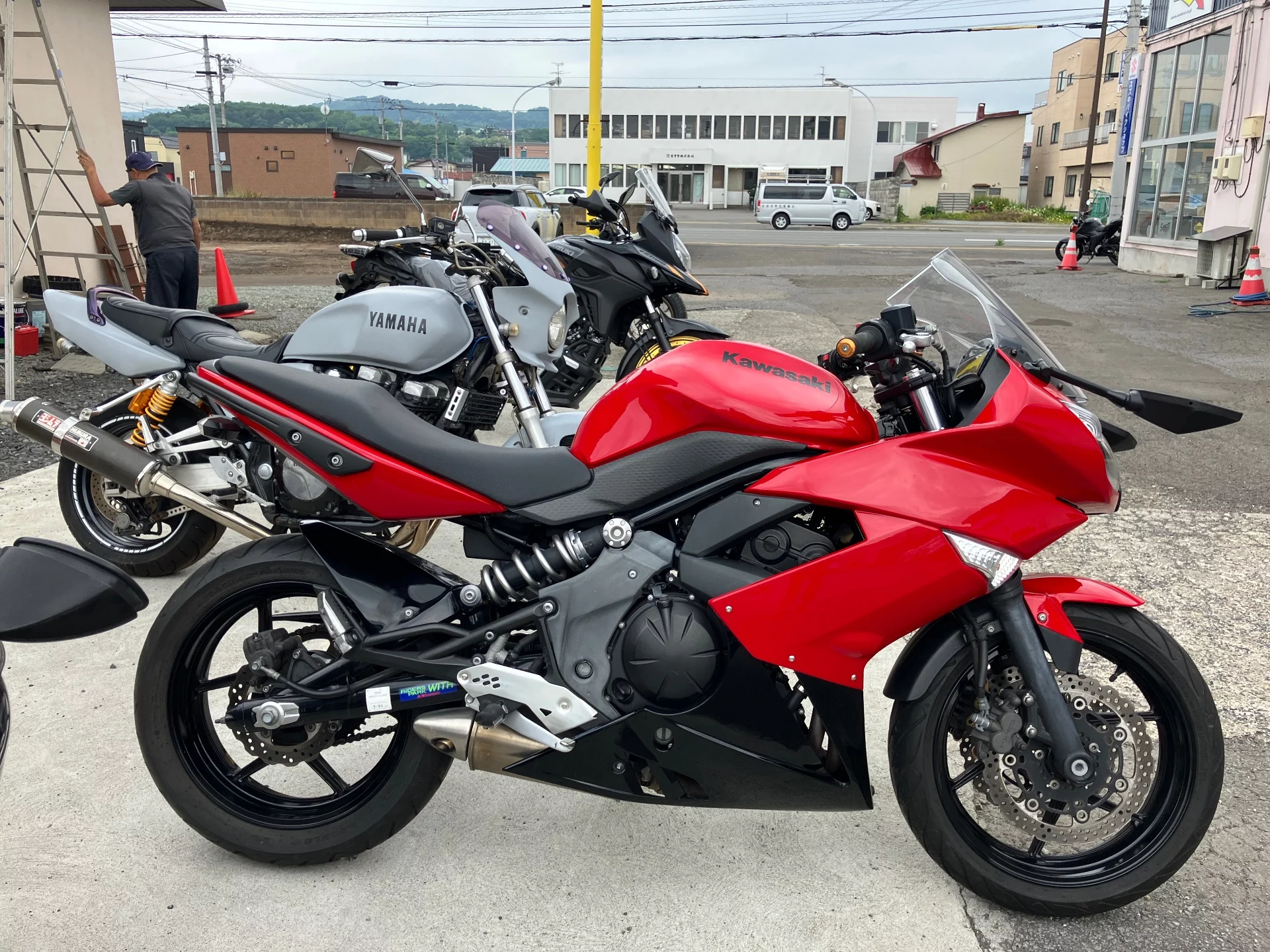 Kawasaki Ninja 400R  с аукциона в Японии