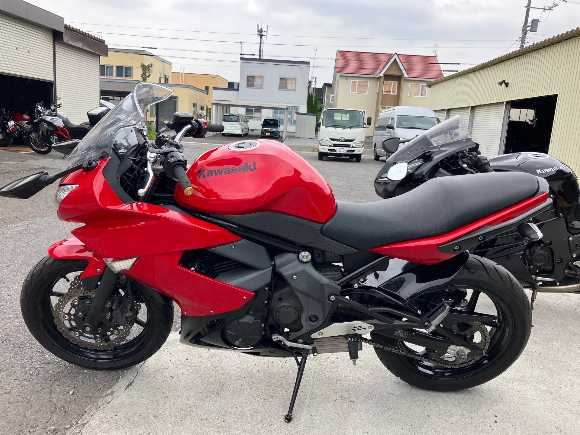 Kawasaki Ninja 400R  с аукциона в Японии