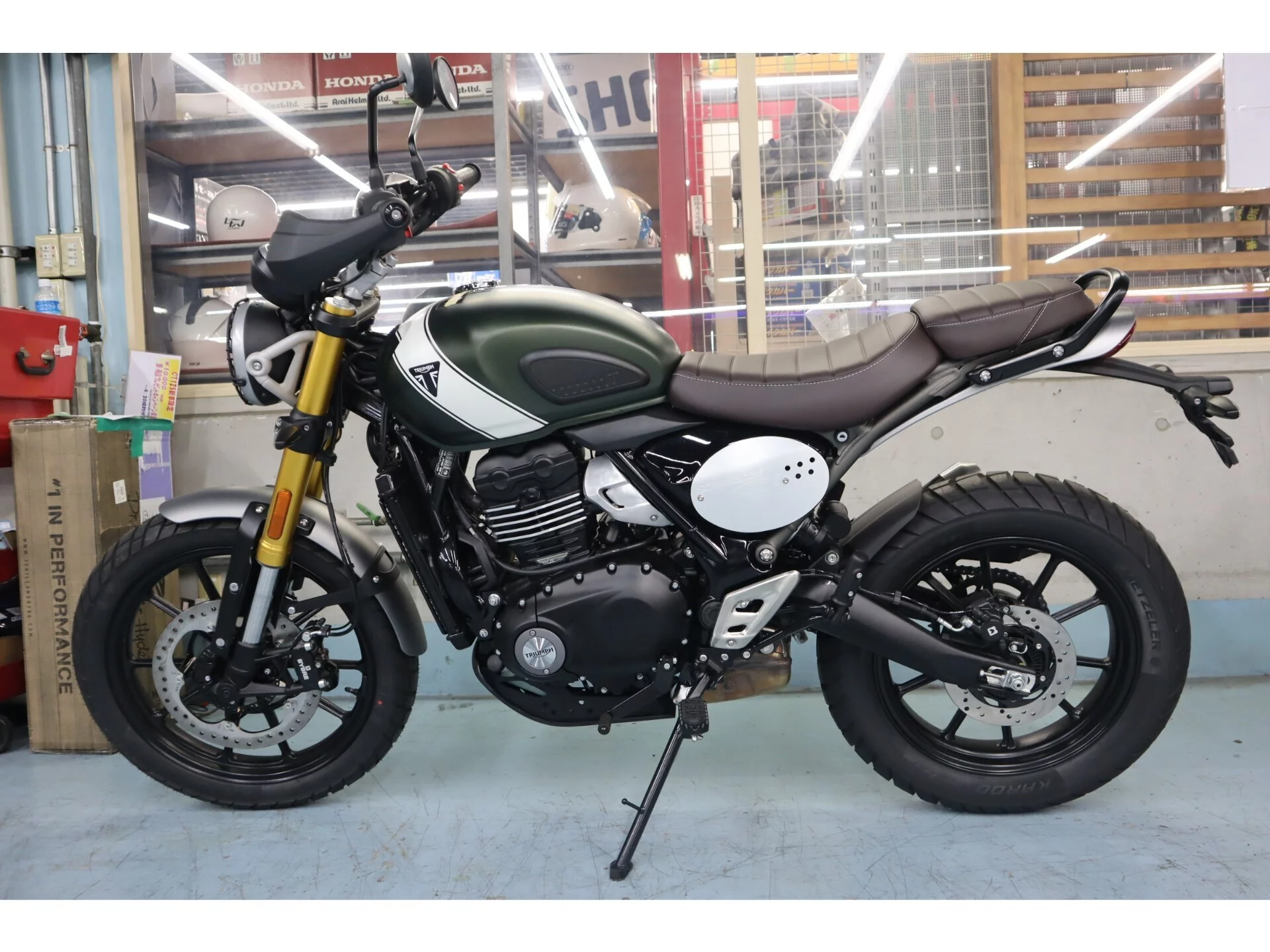 Triumph TRIUMPH  SCRAMBLER 400X  с аукциона в Японии