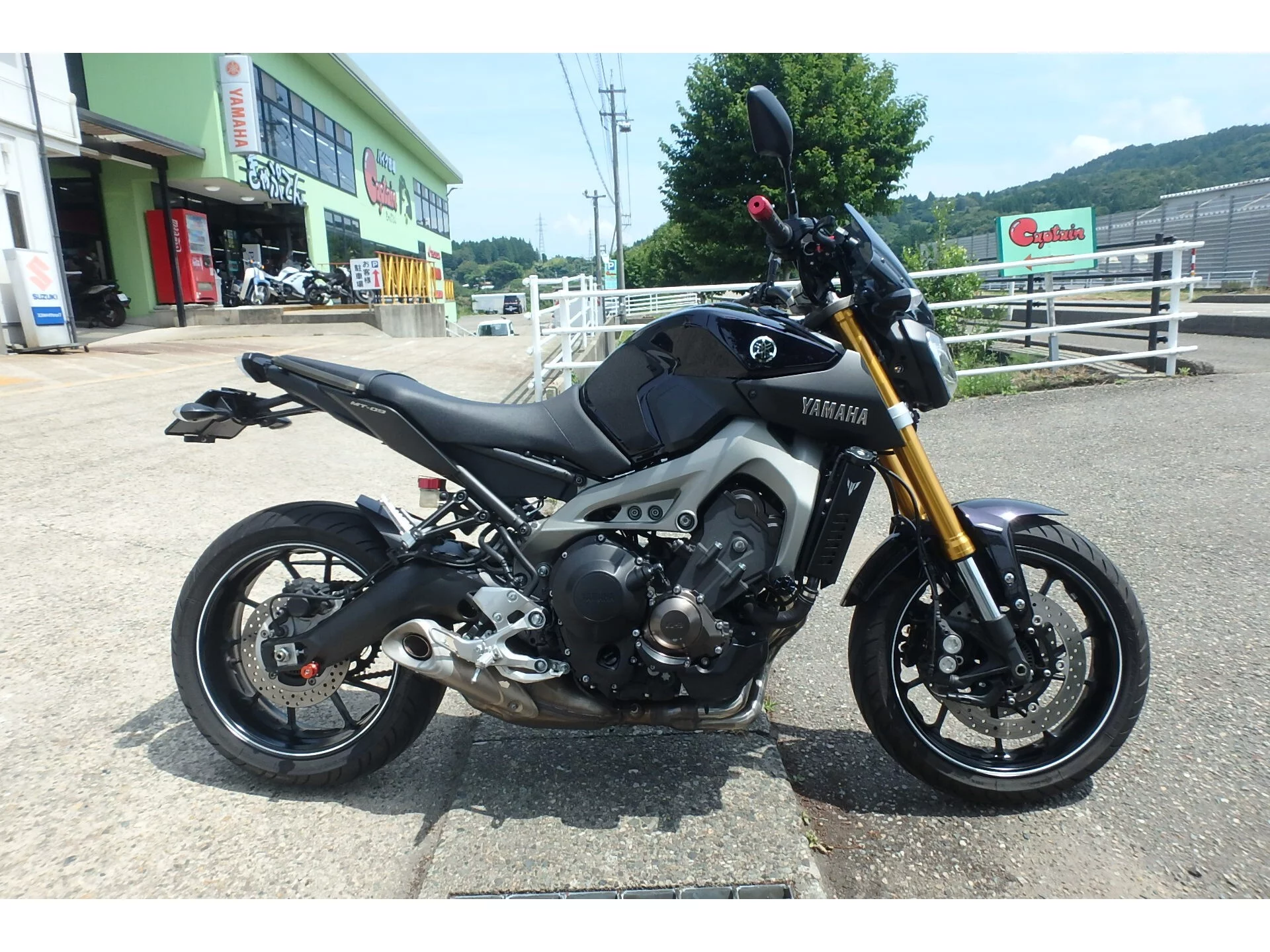 Yamaha MT-09 ABS  с аукциона в Японии