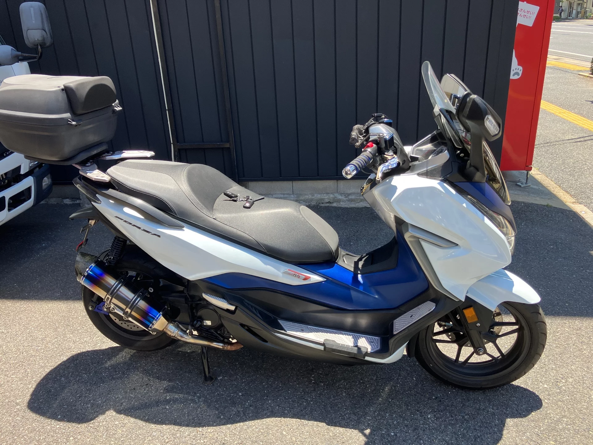 Honda FORZA 250  с аукциона в Японии