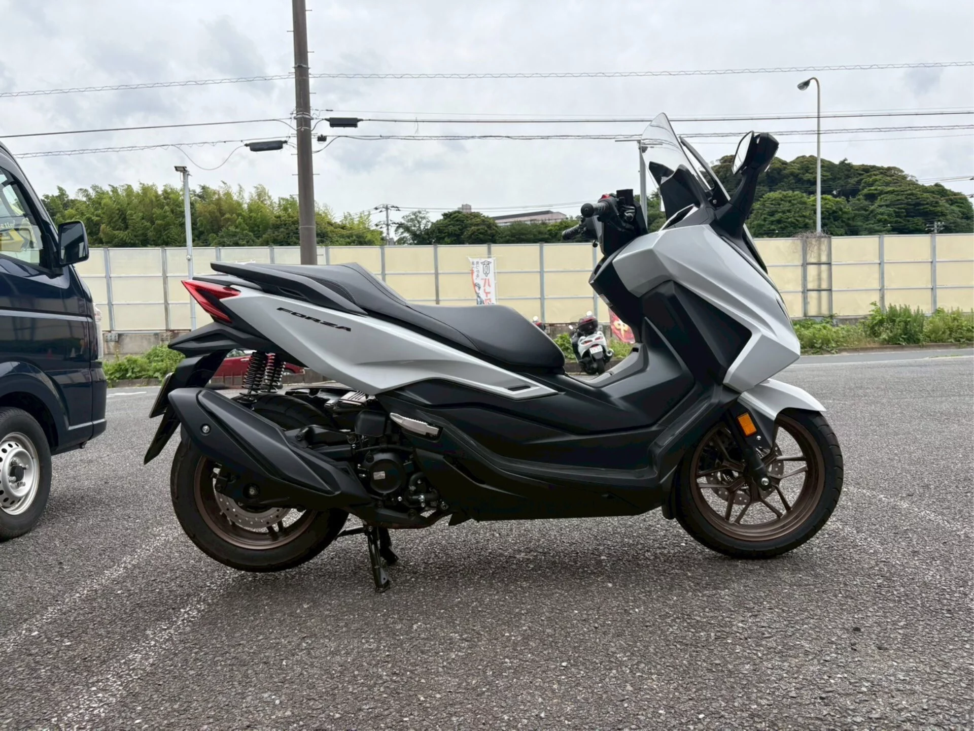 Honda FORZA 250  с аукциона в Японии