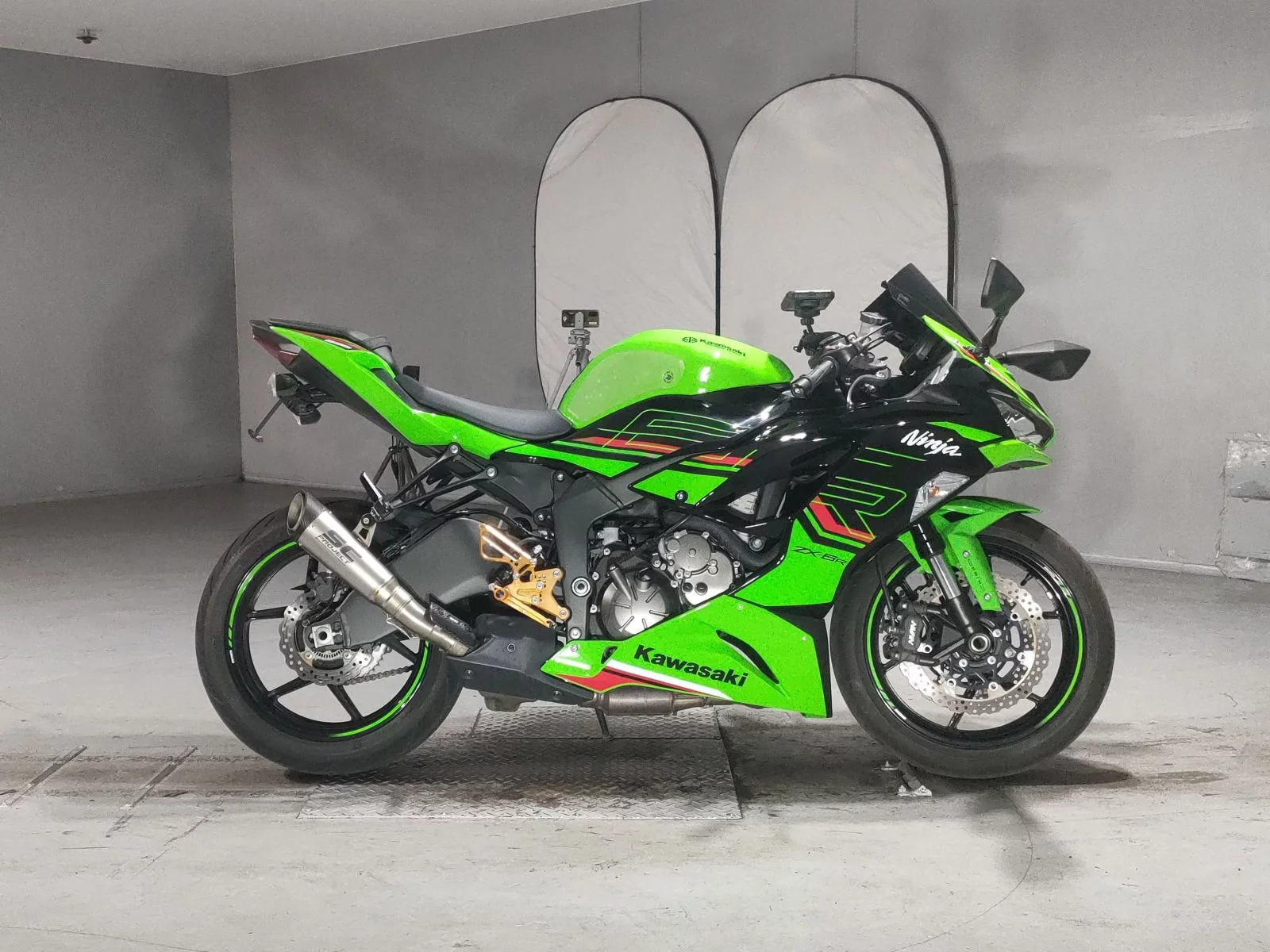 Kawasaki ZX-6R  с аукциона в Японии