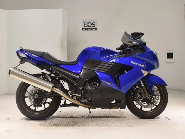Kawasaki ZZR1400  с аукциона в Японии