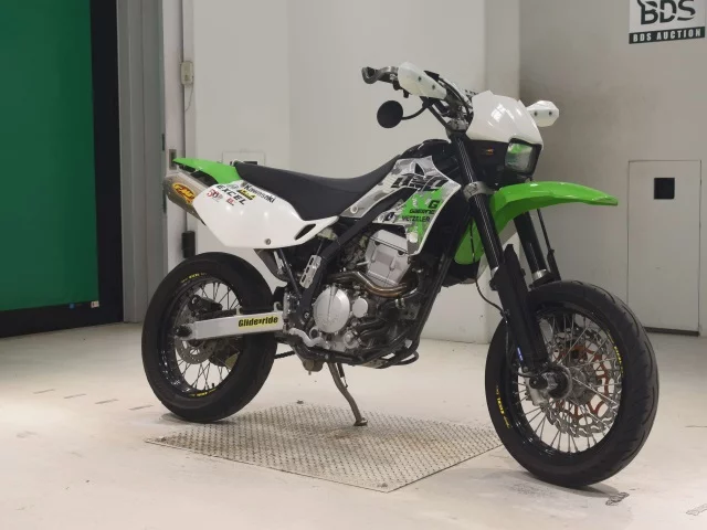 Kawasaki D-TRACKER  с аукциона в Японии