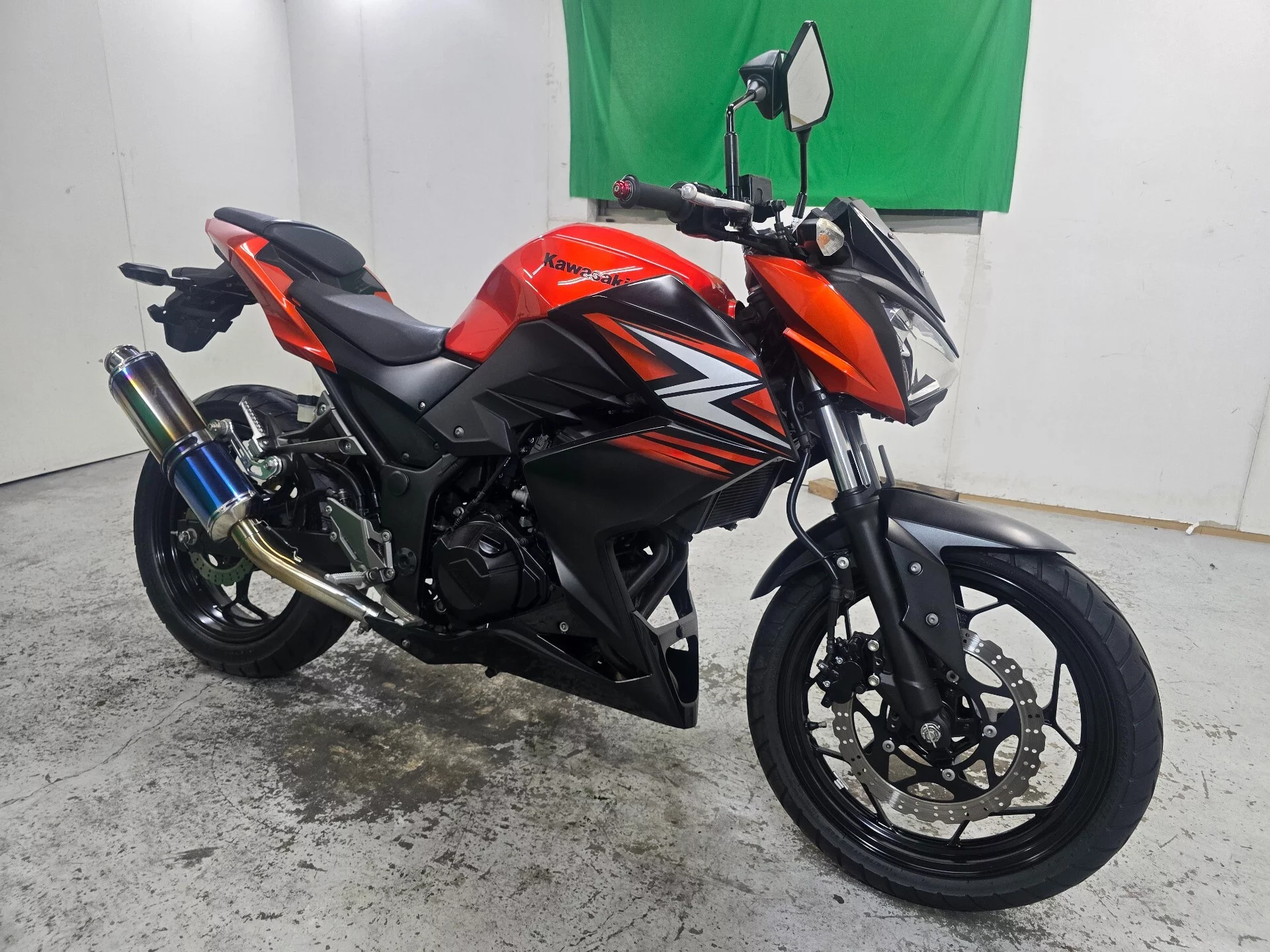 Kawasaki Z250  с аукциона в Японии